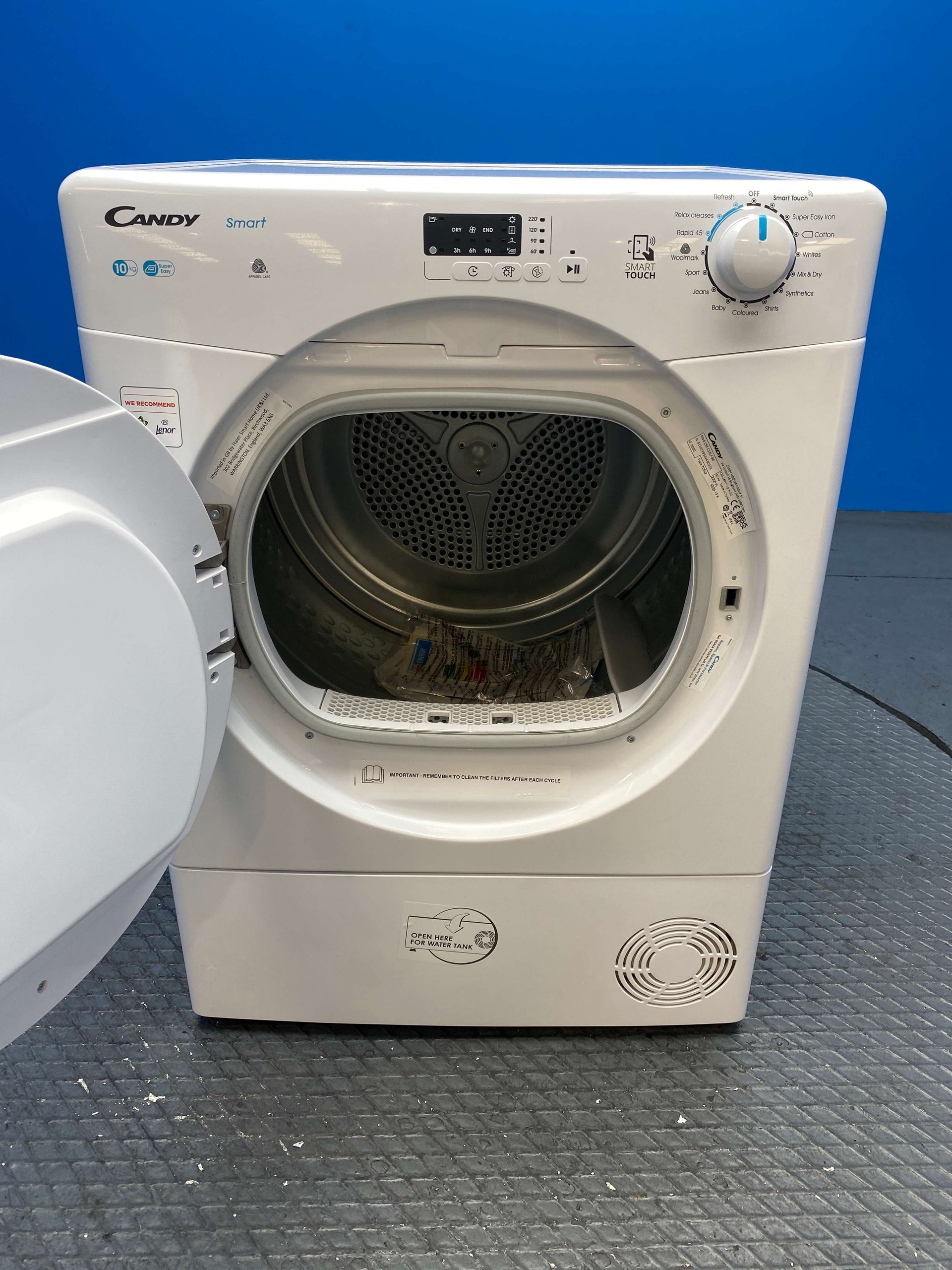Candy CSEC10LF 10kg Condenser Tumble Dryer