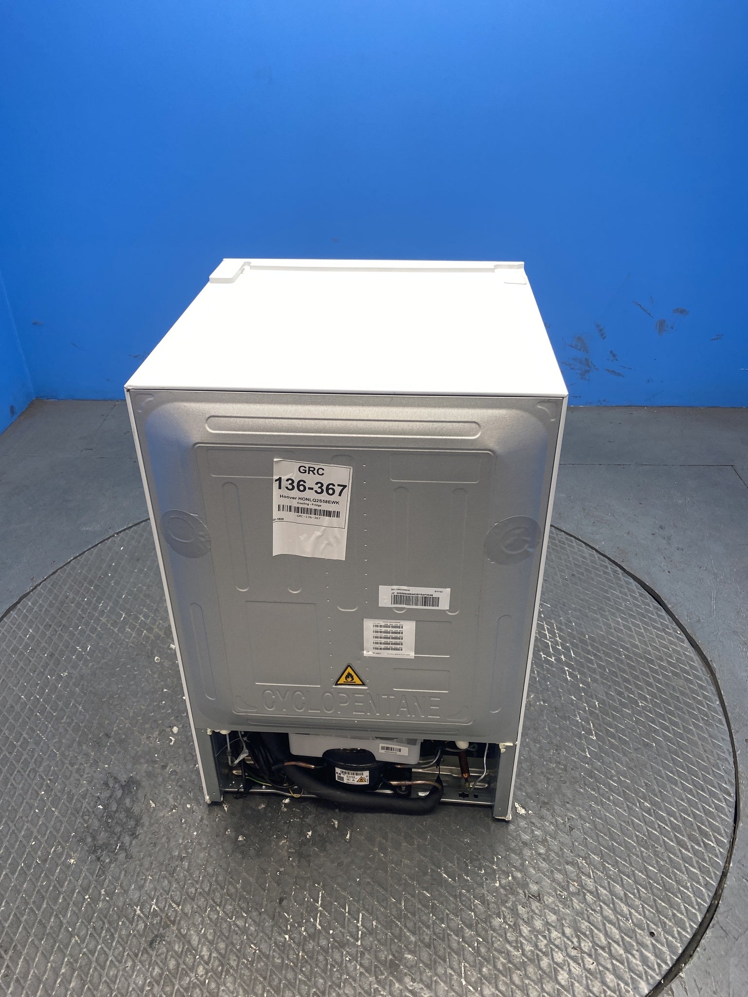 Hoover H-FRIDGE 300 HONLQ2S58EWK Under Counter Larder Fridge