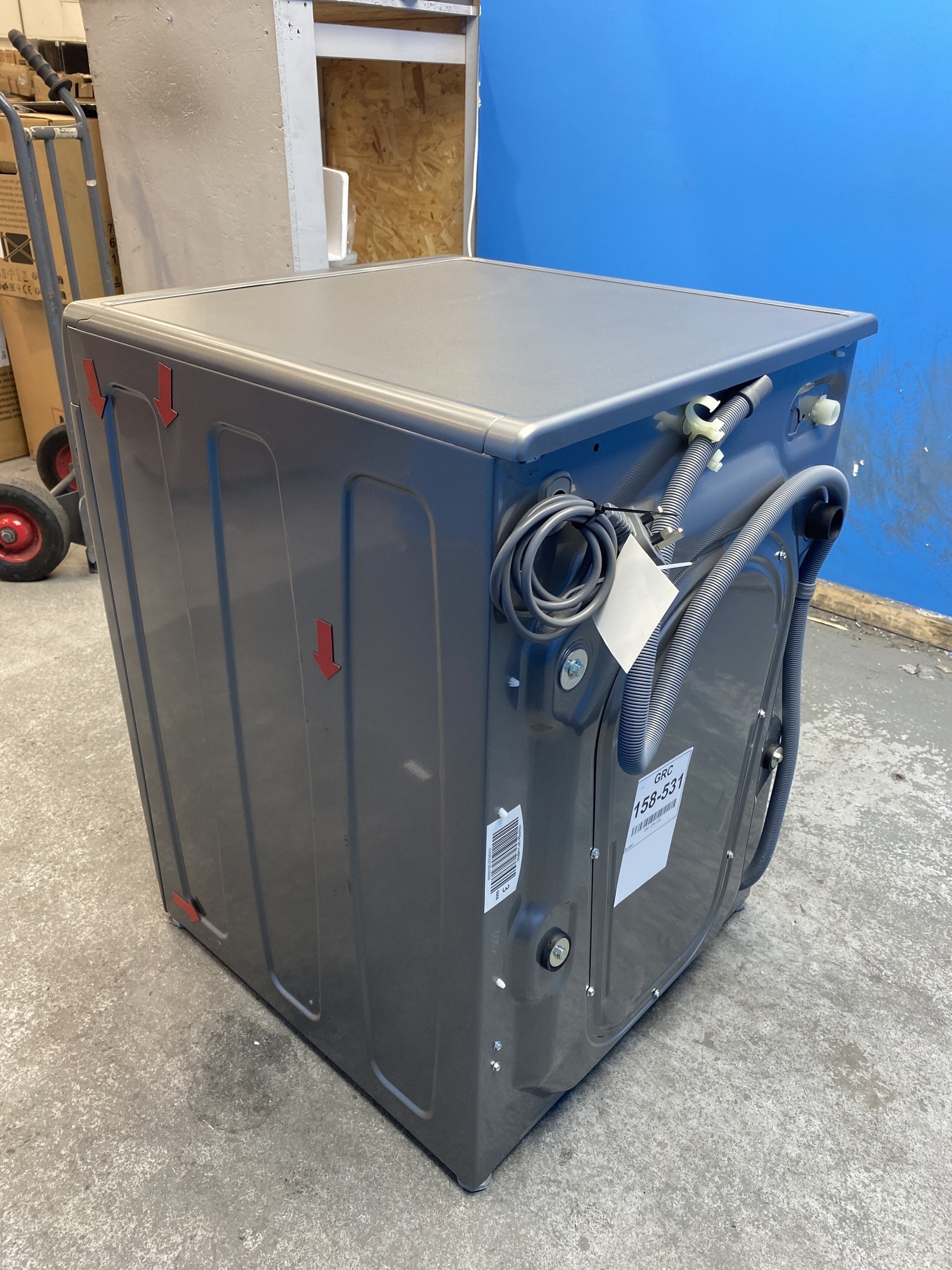 #GRC-158-531 - Hoover H3WPS4126TAMBR80 12kg 1400 Spin Washing Machine
