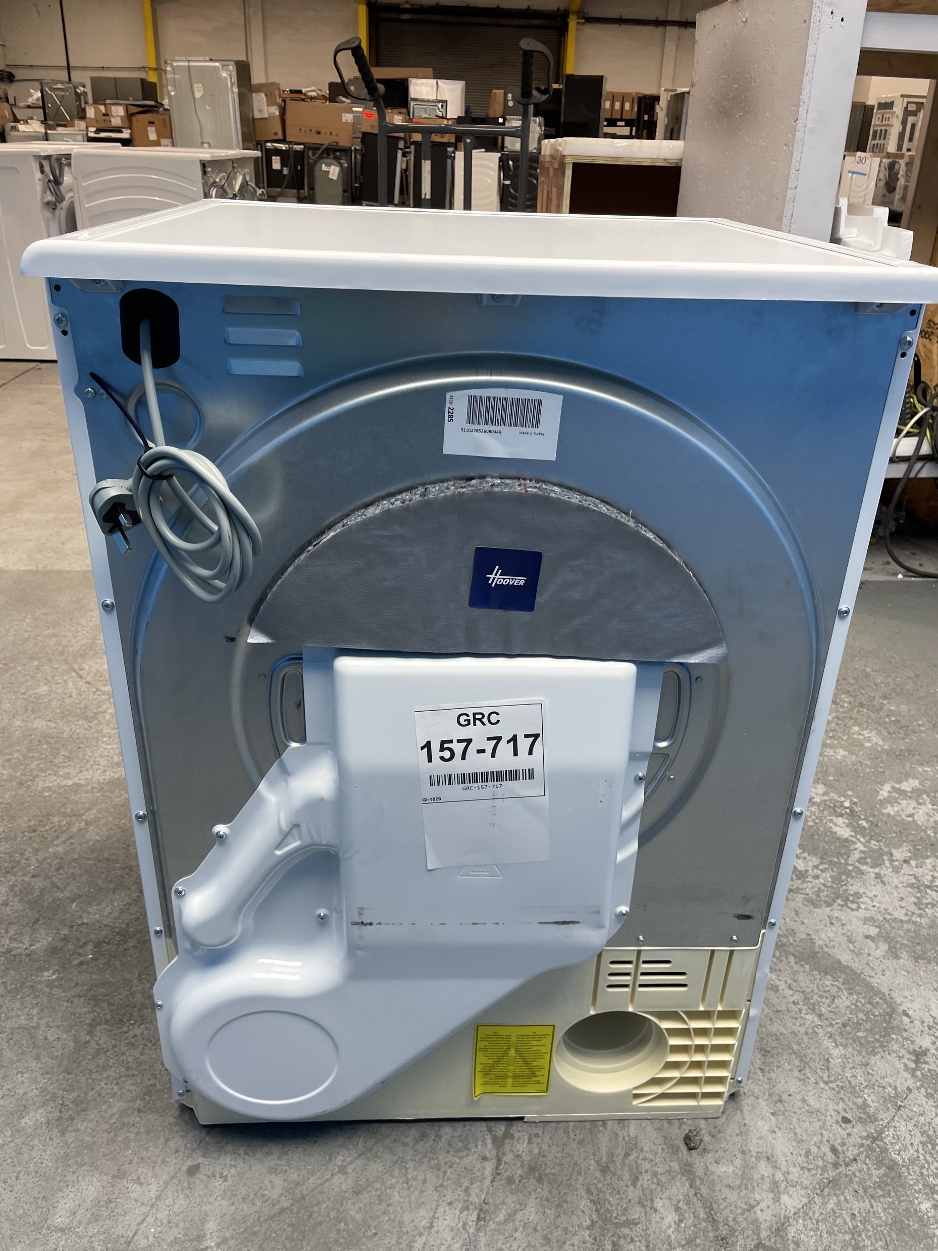 #GRC-157-717 - Hoover HLE V9DG-80 9kg Vented Tumble Dryer