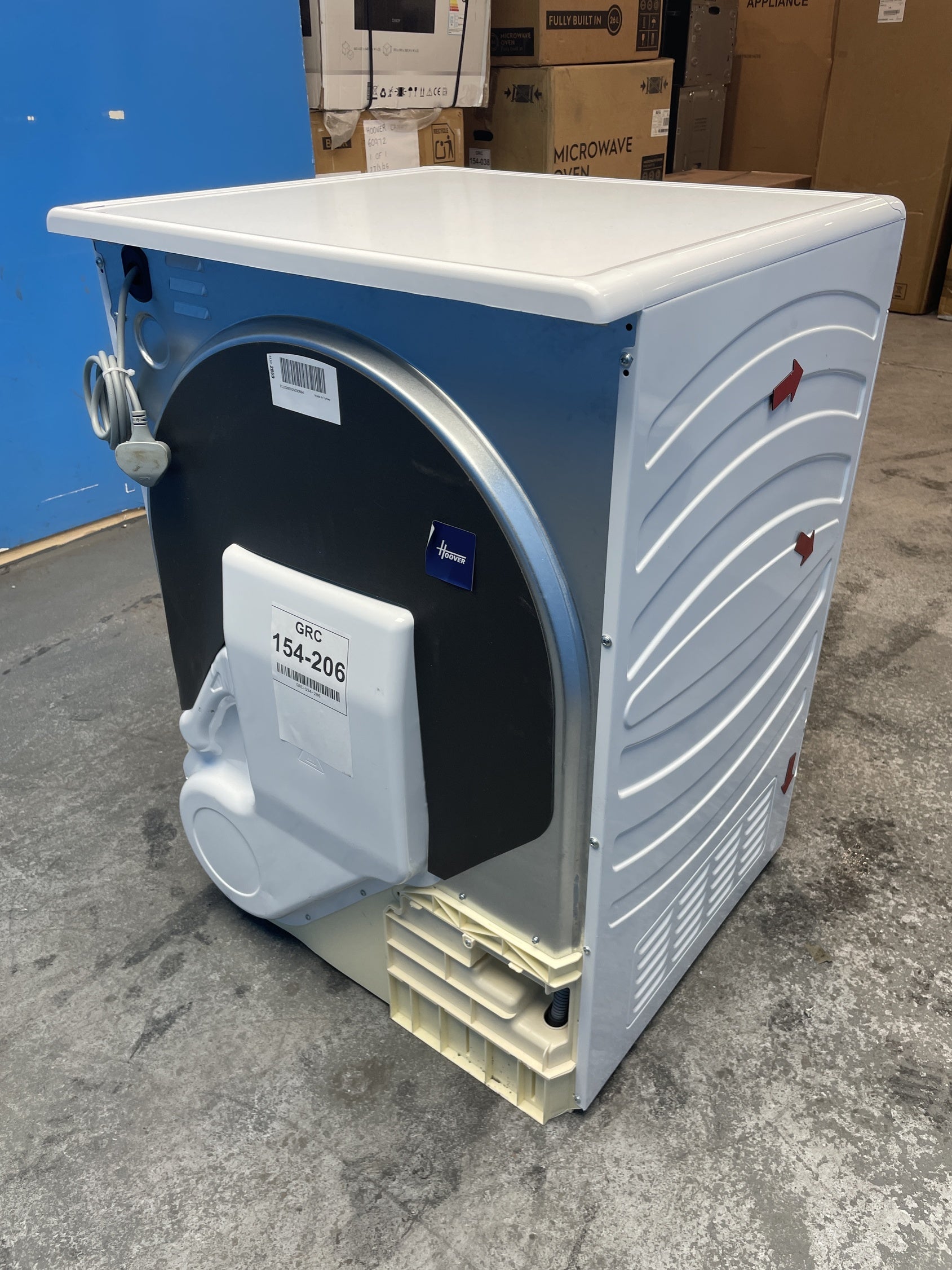 #GRC-154-206 - Hoover HRE C10TE-80 10kg Condenser Tumble Dryer