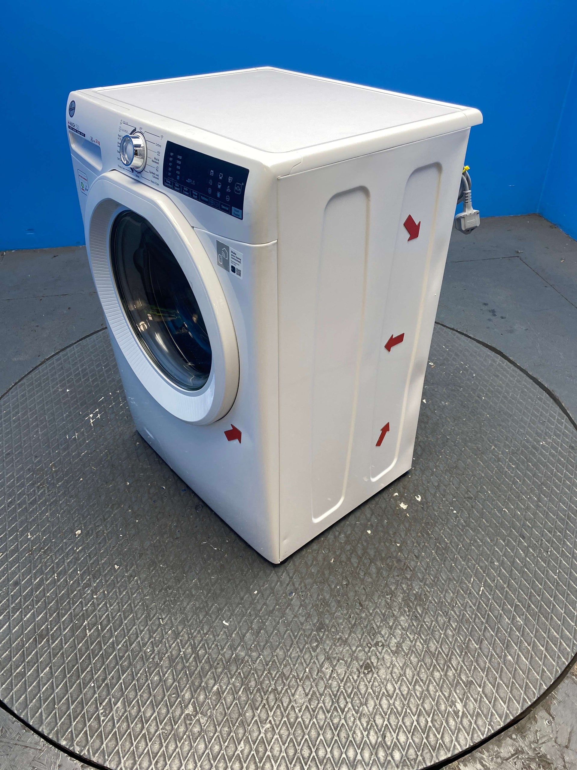 Hoover H3WPS496TAM6 9kg 1400 Spin Washing Machine