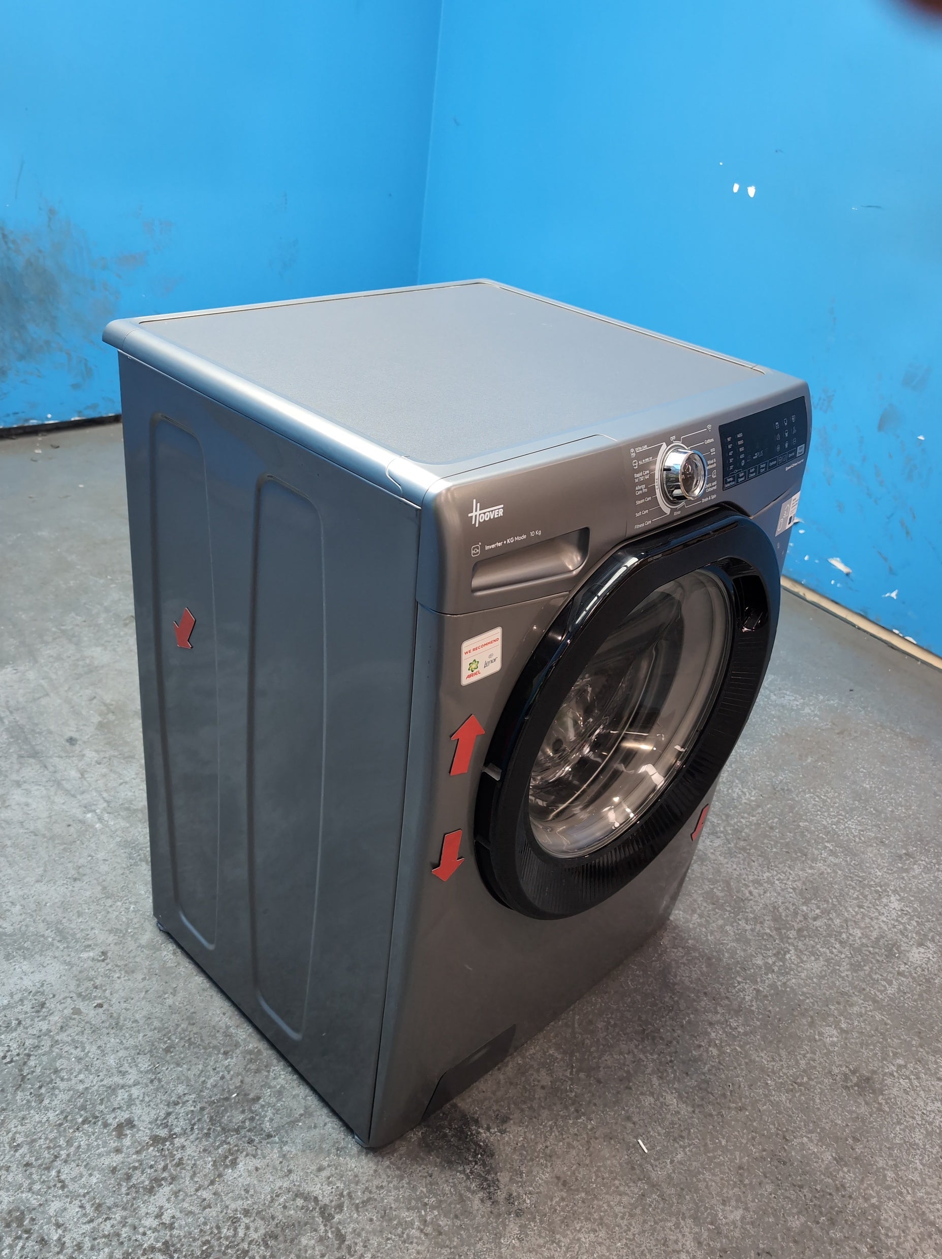 #GRC-163-718 - Hoover H-WASH 350 10kg 1400rpm Washing Machine – Eco-Power Inverter Motor
