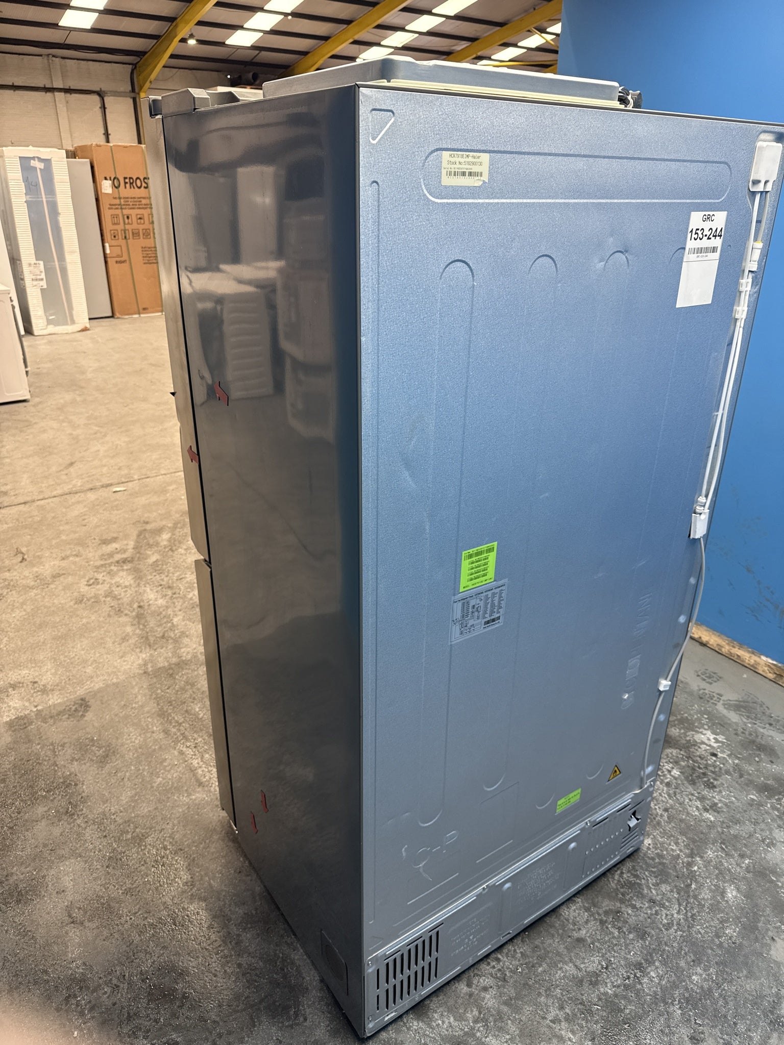 #GRC-153-244 - Haier HCR7918EIMP American Style Series 7 601 Litre Fridge Freezer