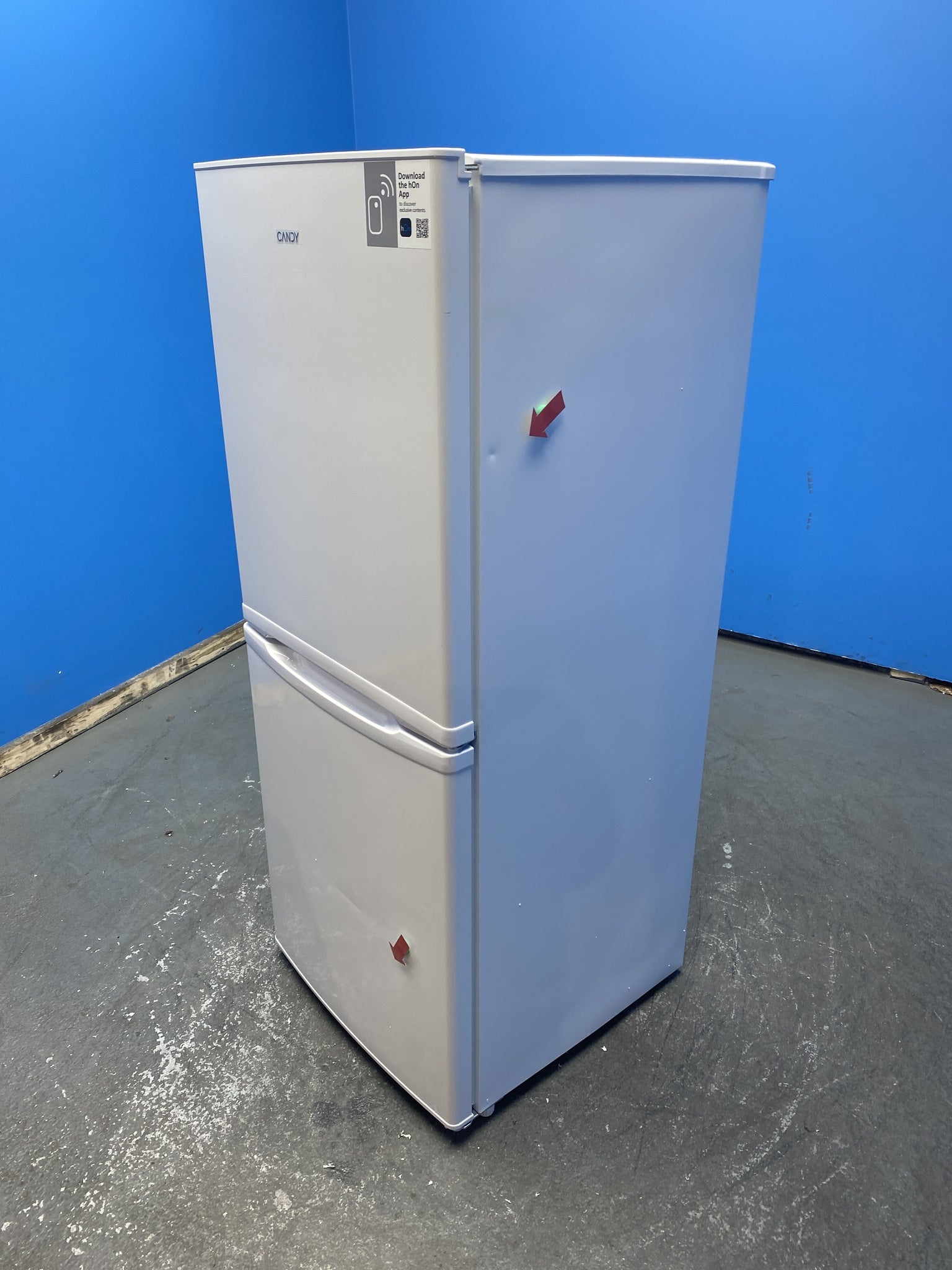 Candy CCH1S513EWK 185 Litre Combi Fridge Freezer