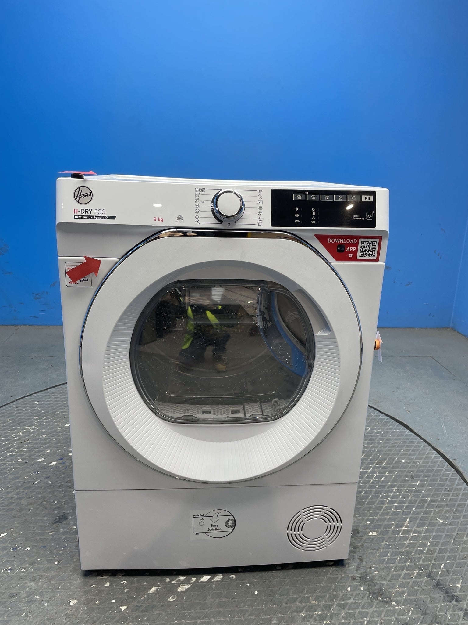 Hoover NDEH9A2TCE 9kg Heat Pump Tumble Dryer
