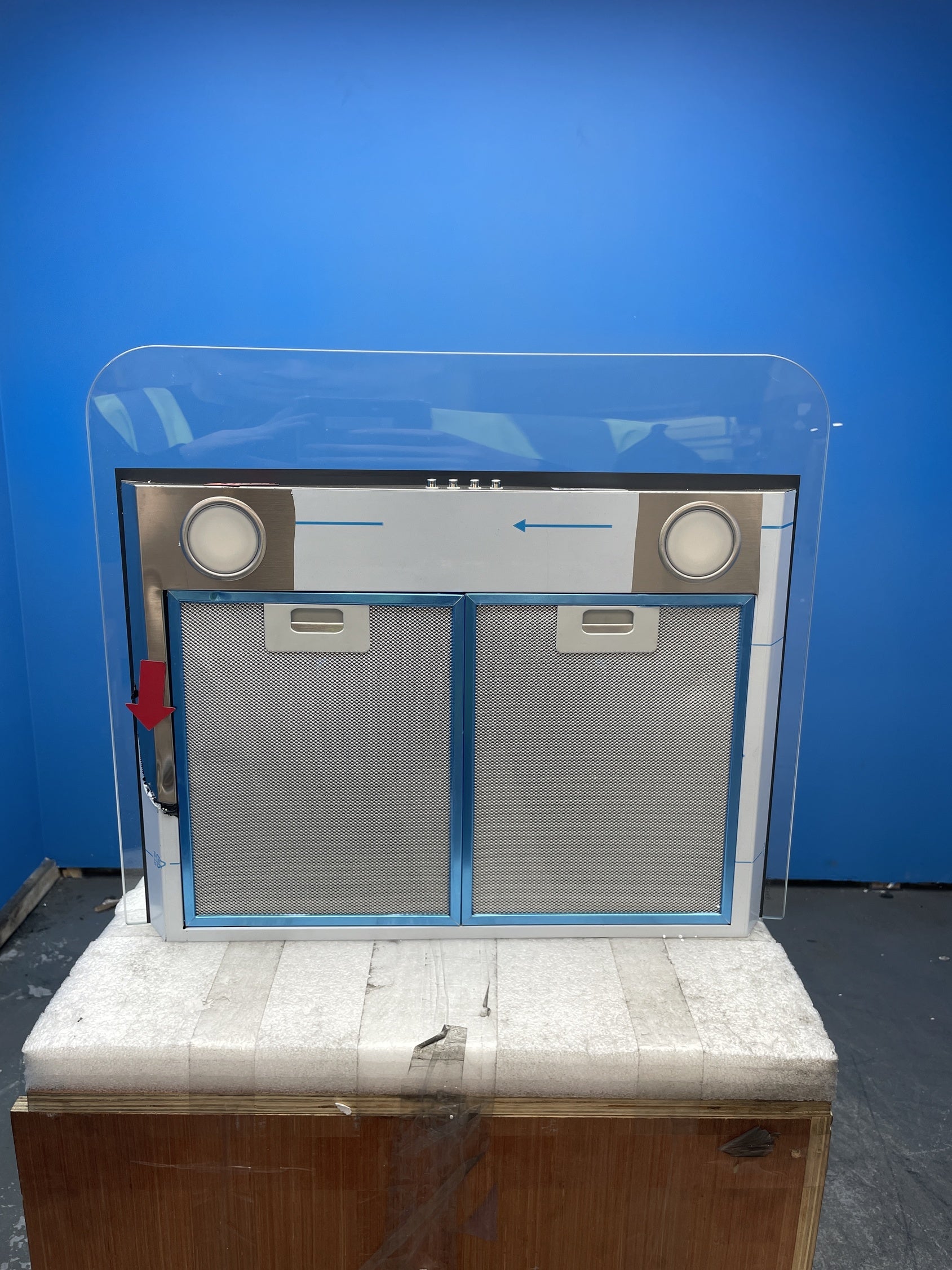 #GRC-158-296 - Electrolux LFL316A 60cm Chimney Cooker Hood Extractor Fan Unit