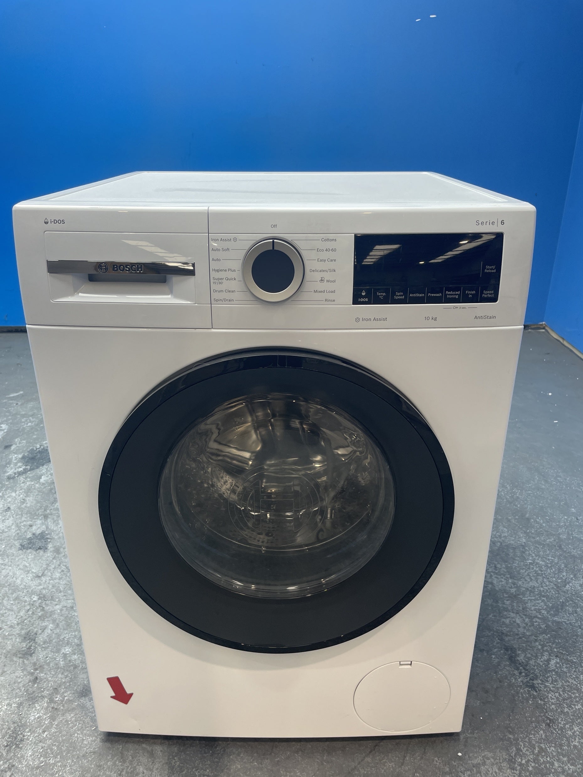 #GRC-163-729 - Bosch Series 6 Freestanding Washing Machine – 10kg, 1400rpm, i-DOS Auto Dosing