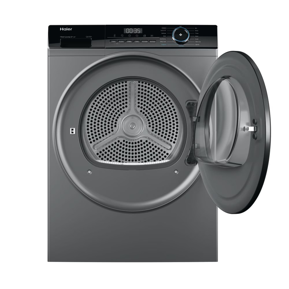 Haier HD80-A2939S I-Pro Series 3 8kg Heat Pump Tumble Dryer – Renew 2 U