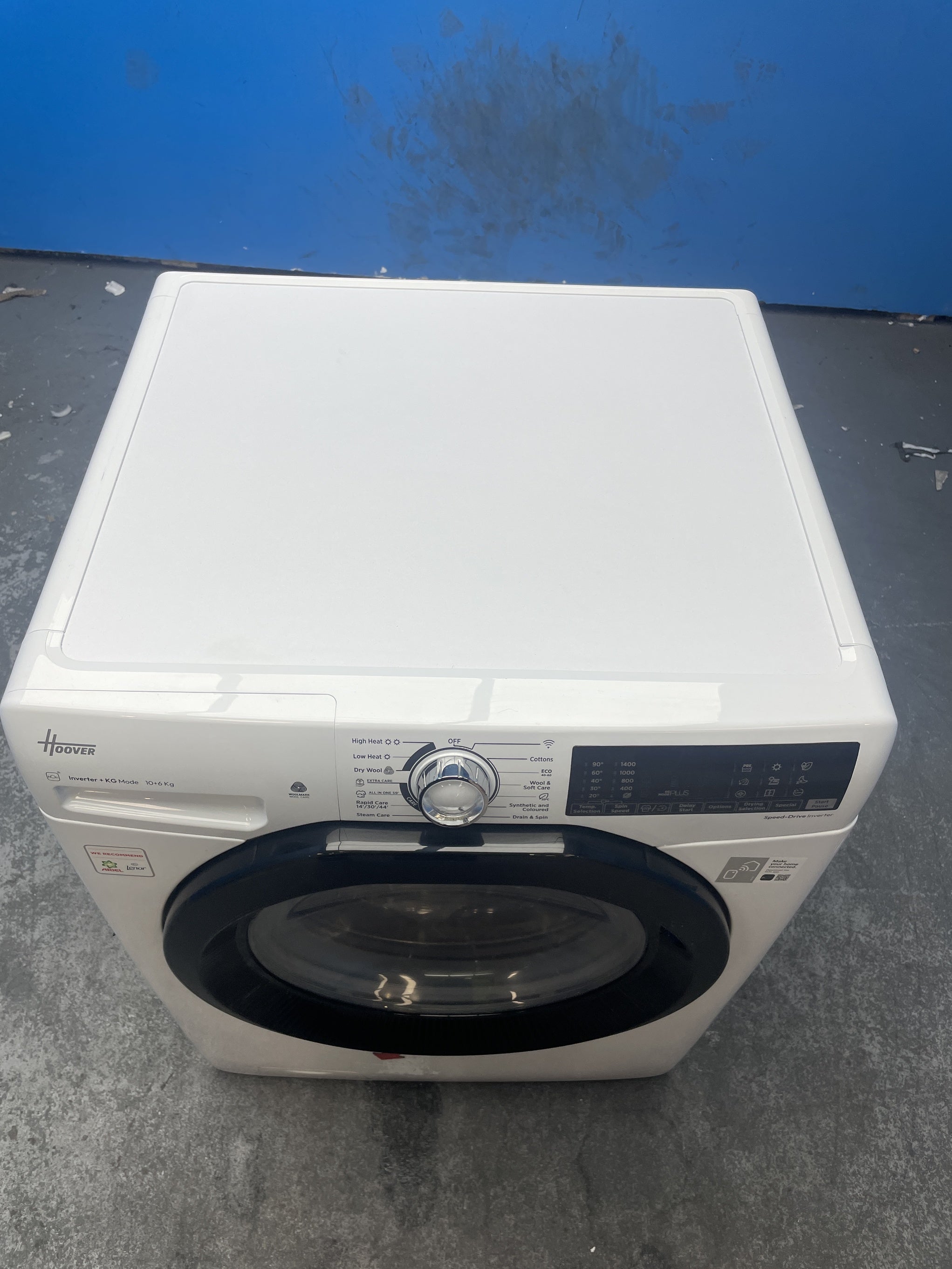 #GRC-159-289 - Hoover H-WASH 350 H3DPS41066TAMB80 10/6kg 1400rpm Washer Dryer