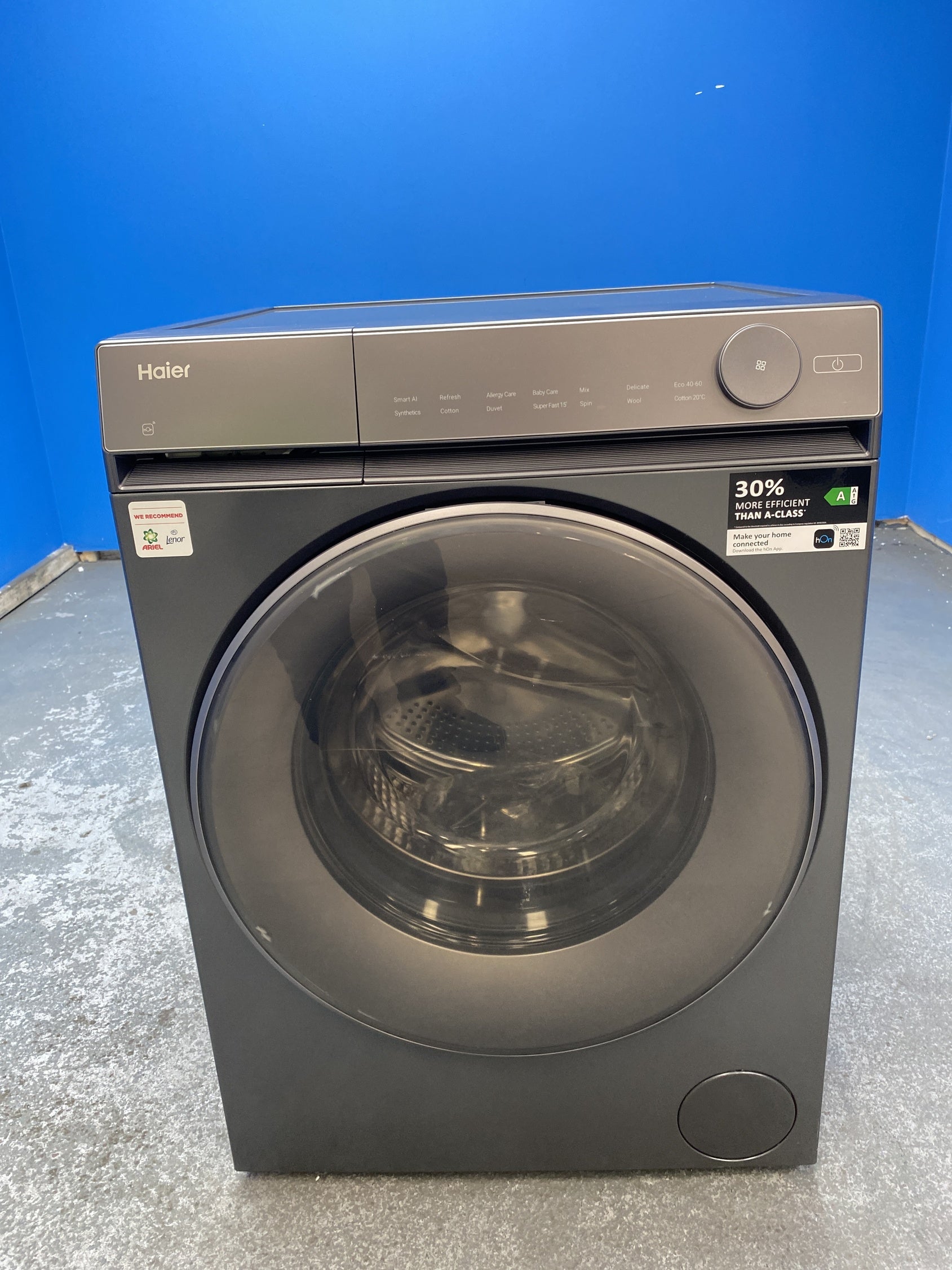 #GRC-156-801 - Haier X Series 7 HW100-B14367GU1 10kg 1400 Spin Washing Machine