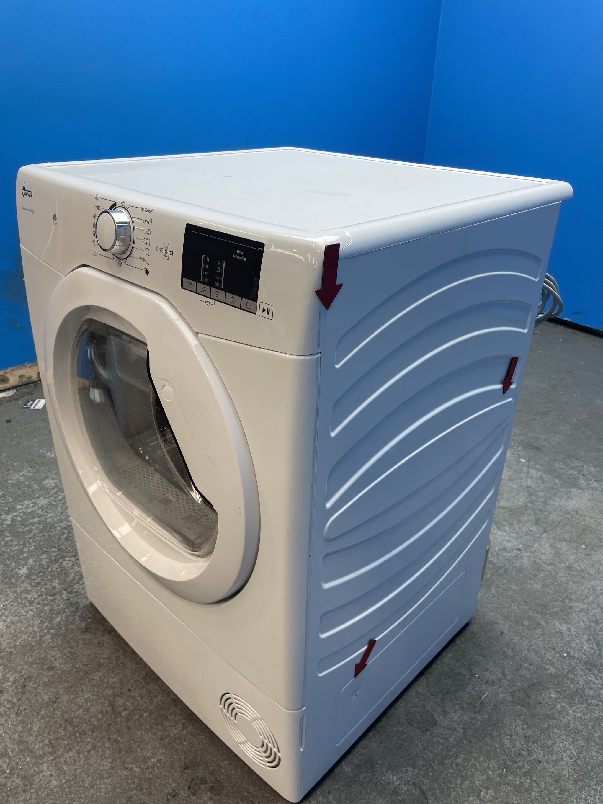 #GRC-159-018 - Hoover H-DRY 300 HLE C10DE-80 10kg Condenser Tumble Dryer