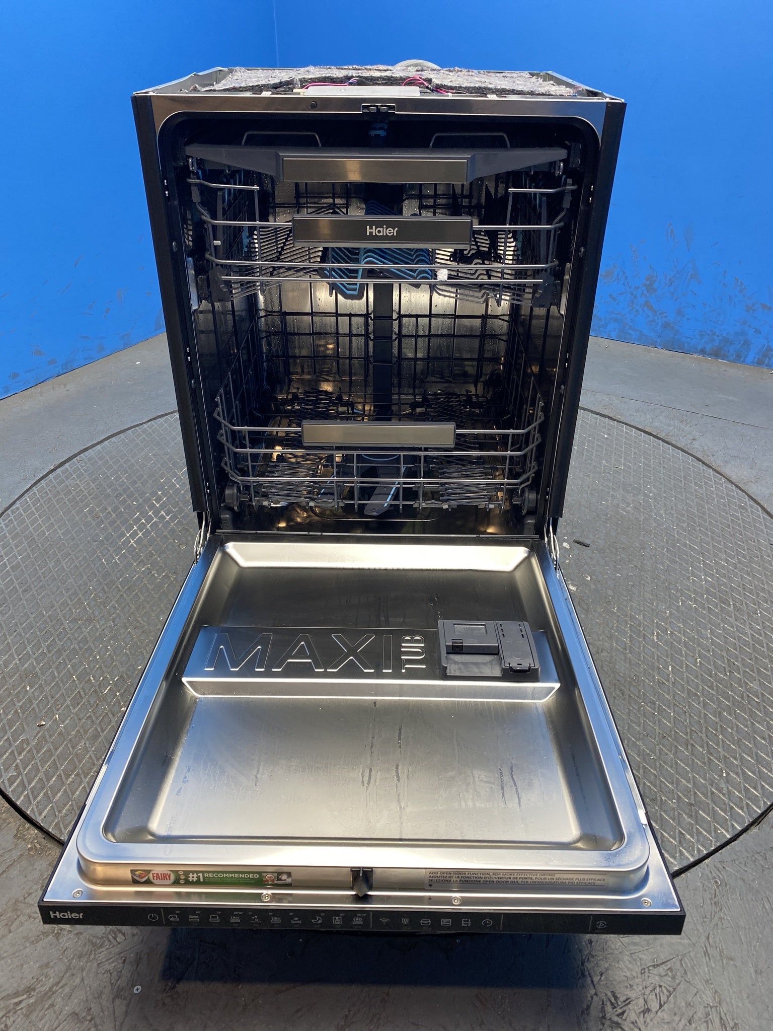 Haier XS4A4M4PB Series 6 Integrated 14 Place Setting Dishwasher