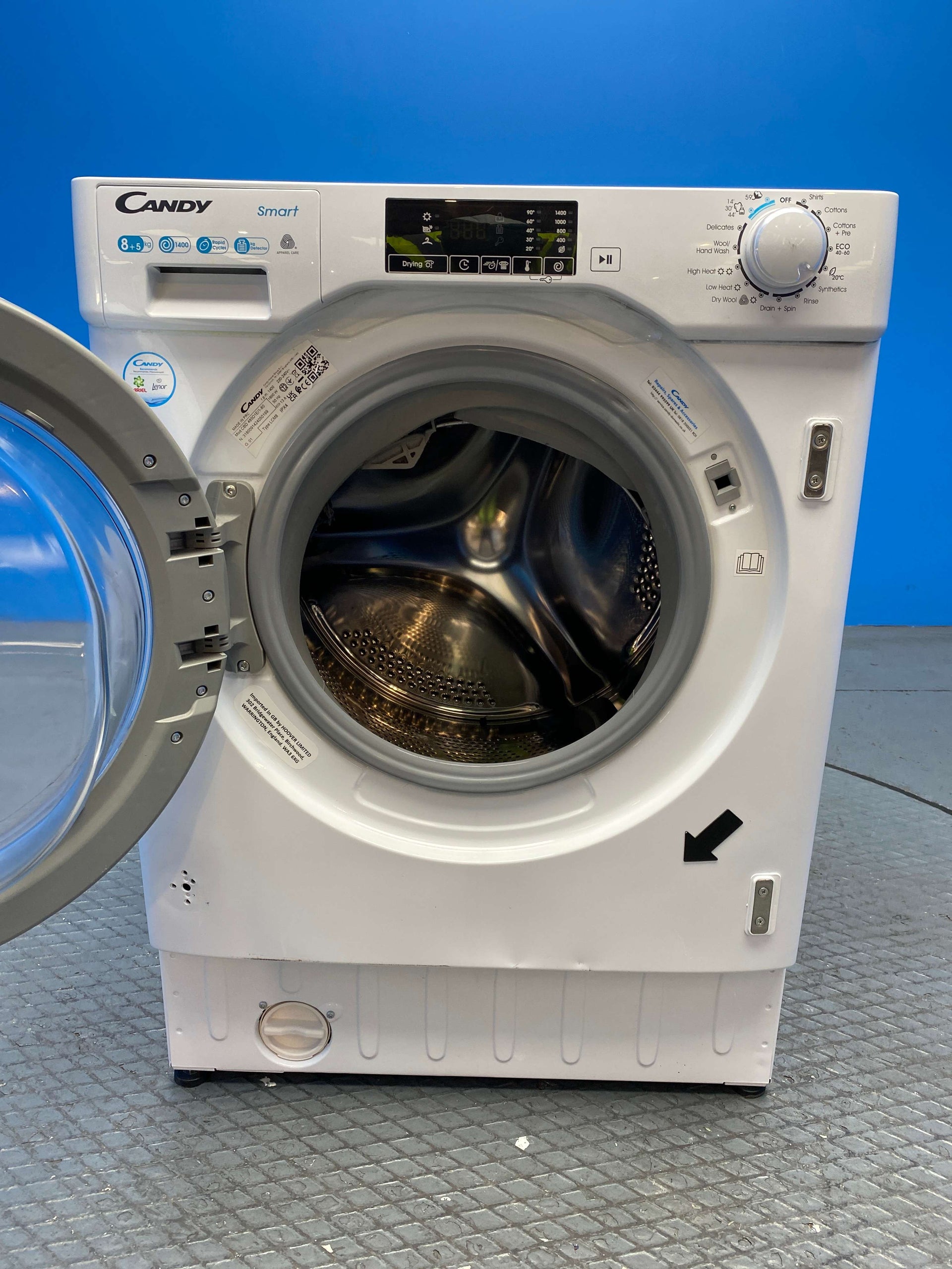 Candy CBD485D1E Built-in 8kg / 5kg 1400 Spin Washer Dryer