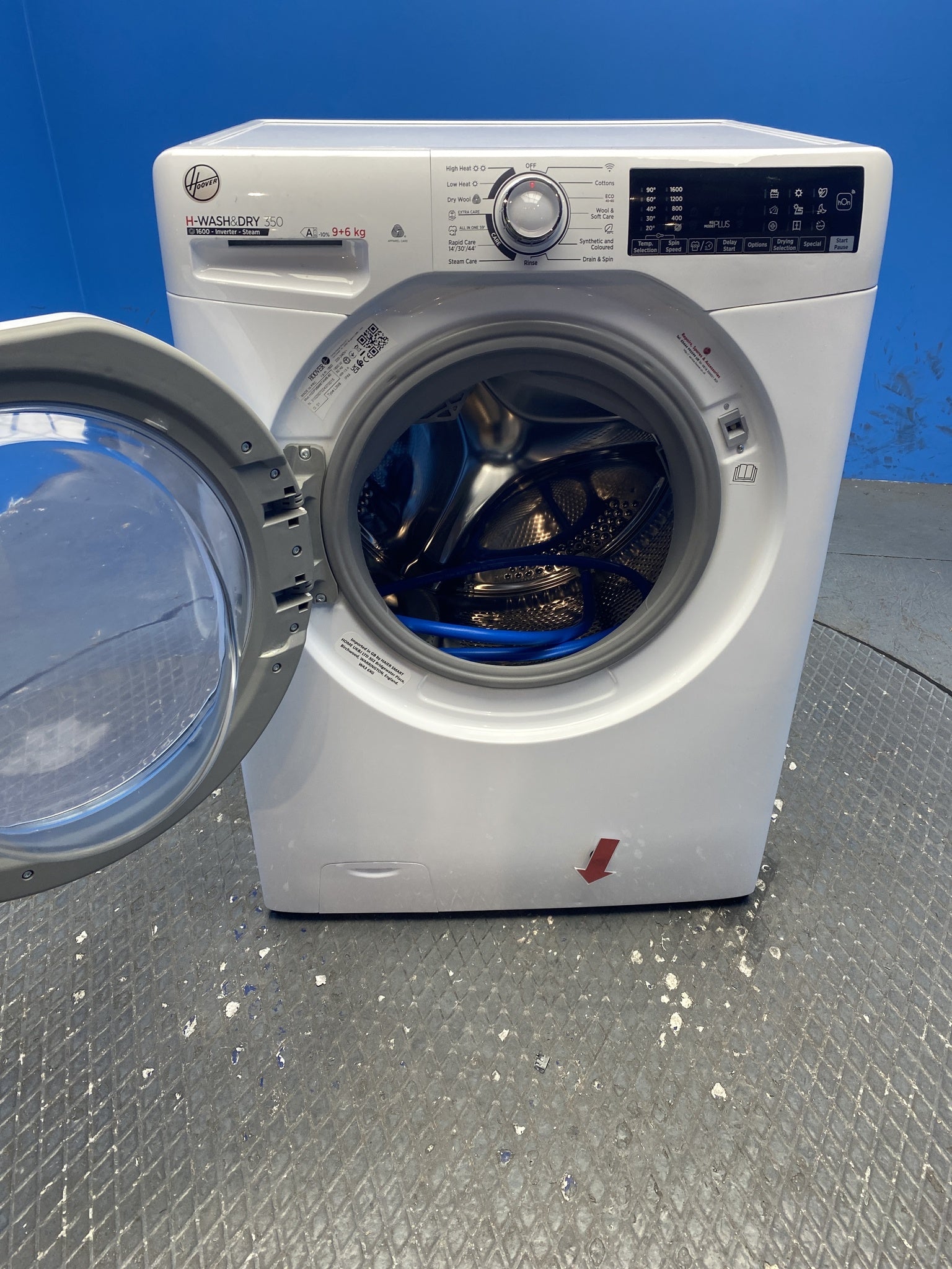 Hoover H3DPS6966TAM6 9kg / 6kg 1600 Spin Washer Dryer