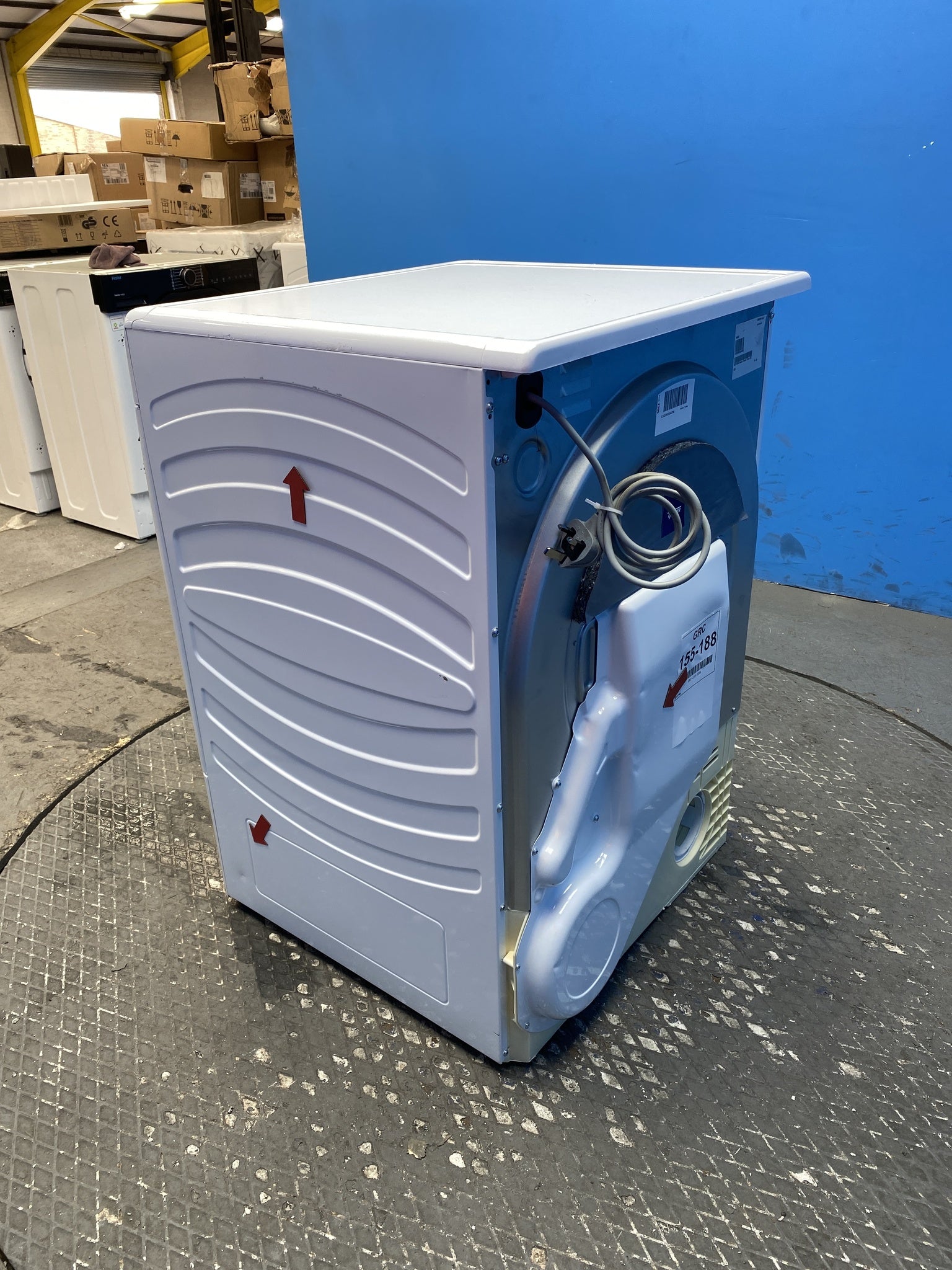 #GRC-155-188 - Hoover HLE V10DG-80 10kg Vented Tumble Dryer