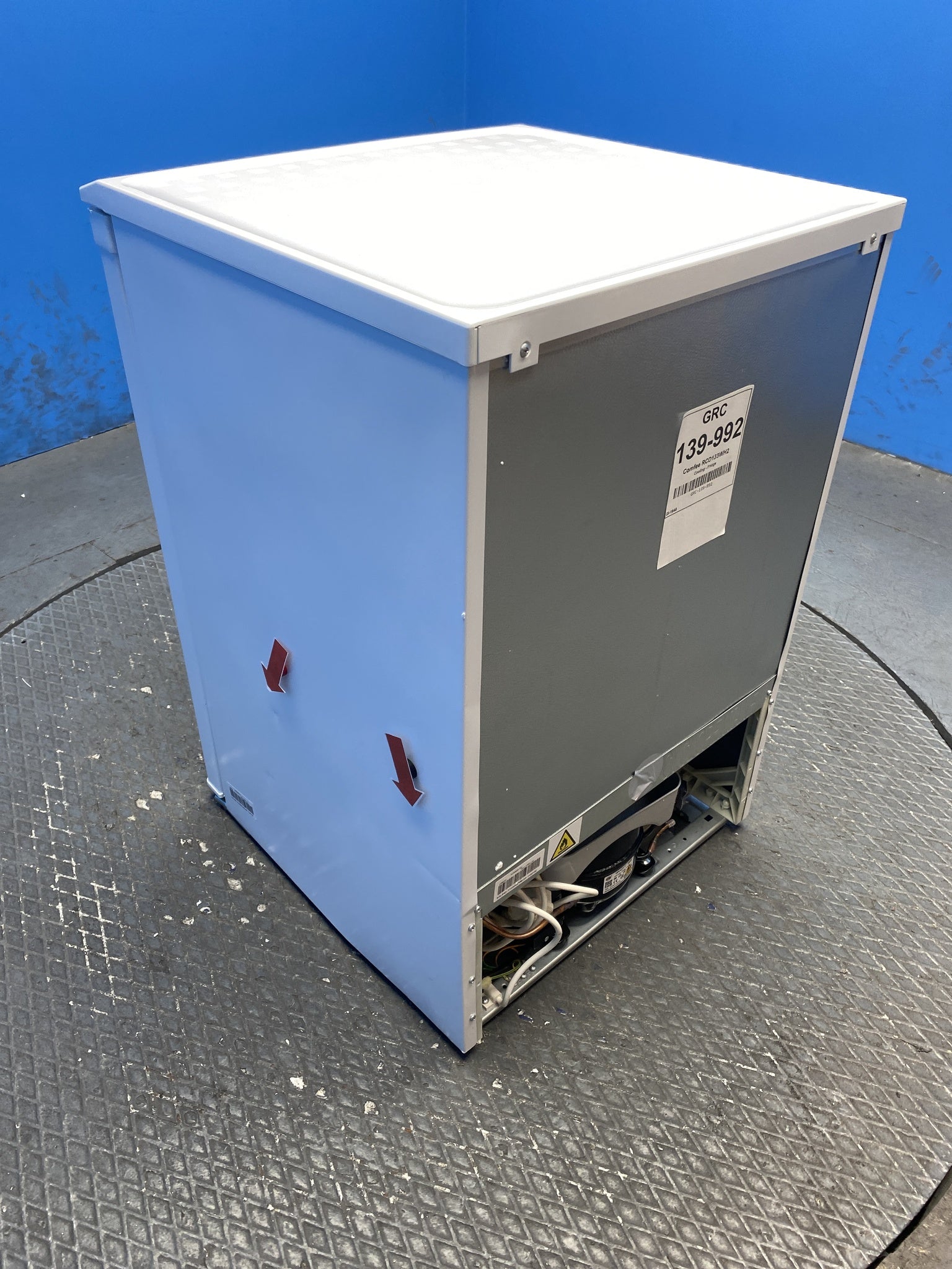 COMFEE' RCD133WH2(E) 131L Under-Counter Larder Fridge