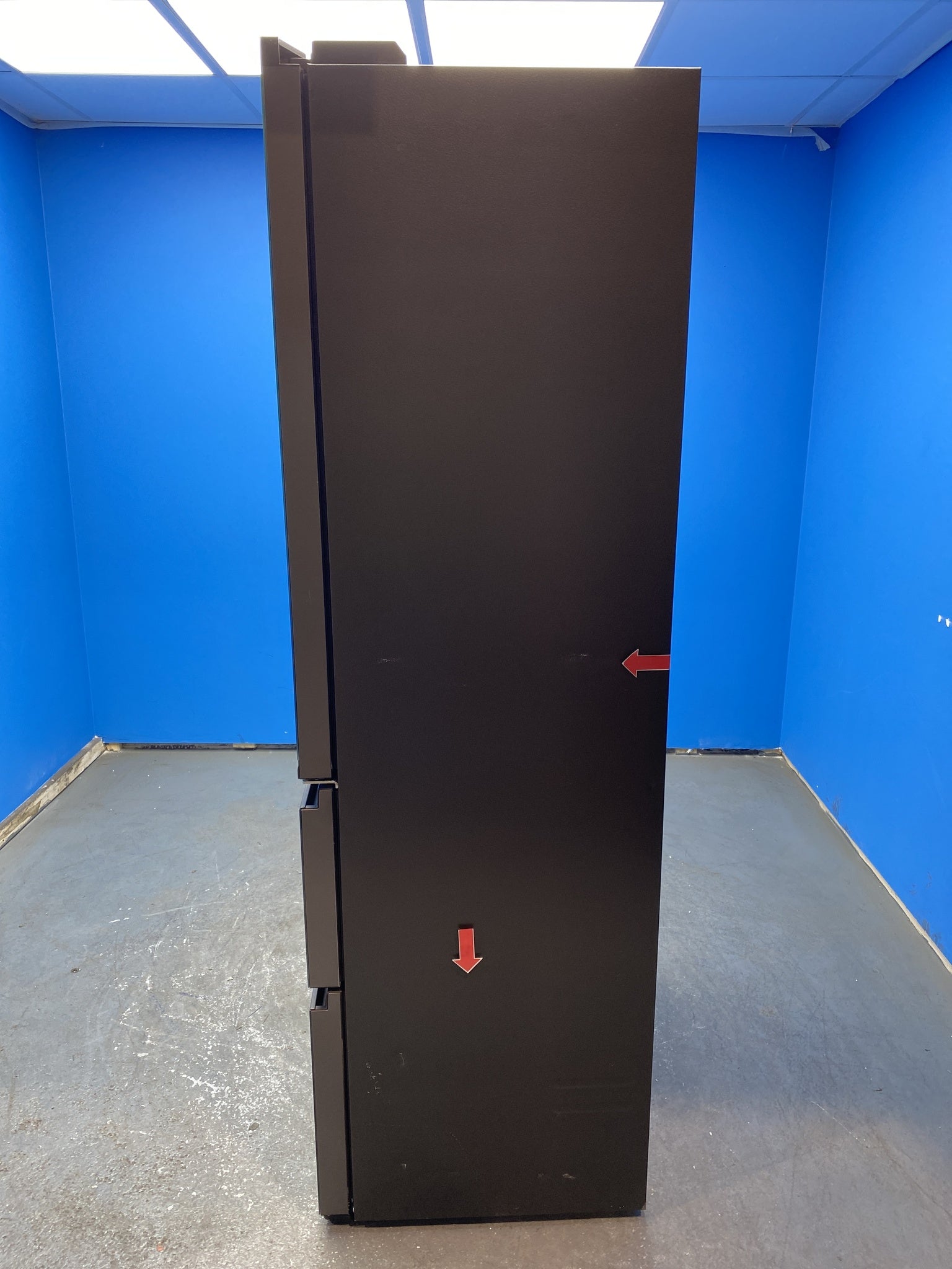 Haier Series 7 HFKR7819DWGB Frost Free French Door Fridge Freezer