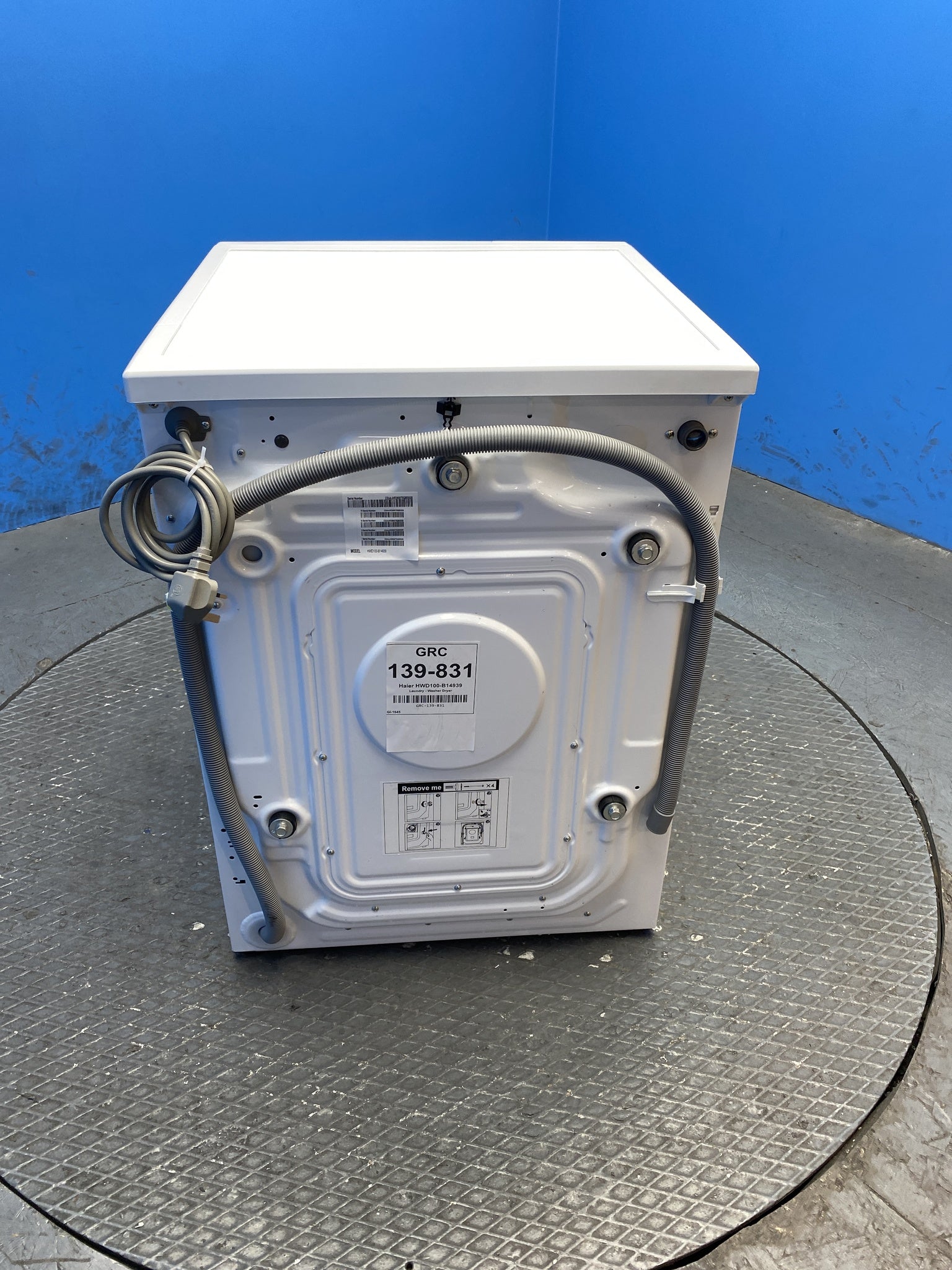 Haier HWD100-B14939 Series 3 10kg / 6kg 1400 Spin Washer Dryer