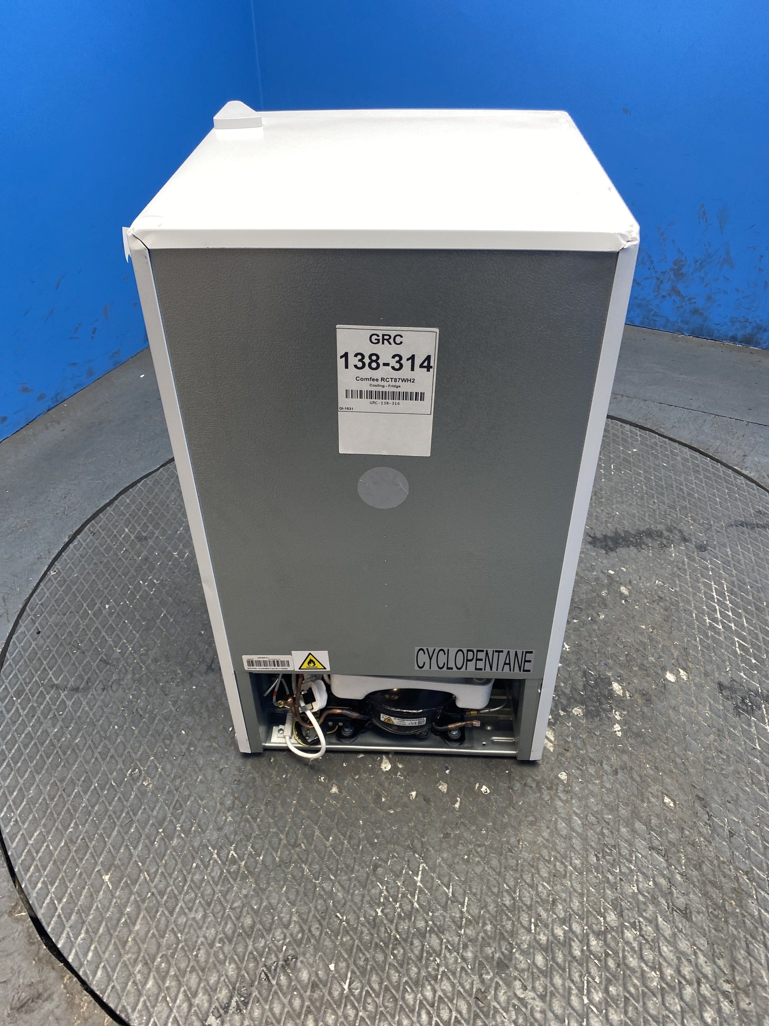 COMFEE’ RCT87WH2(E) 87L Under Counter Fridge Freezer