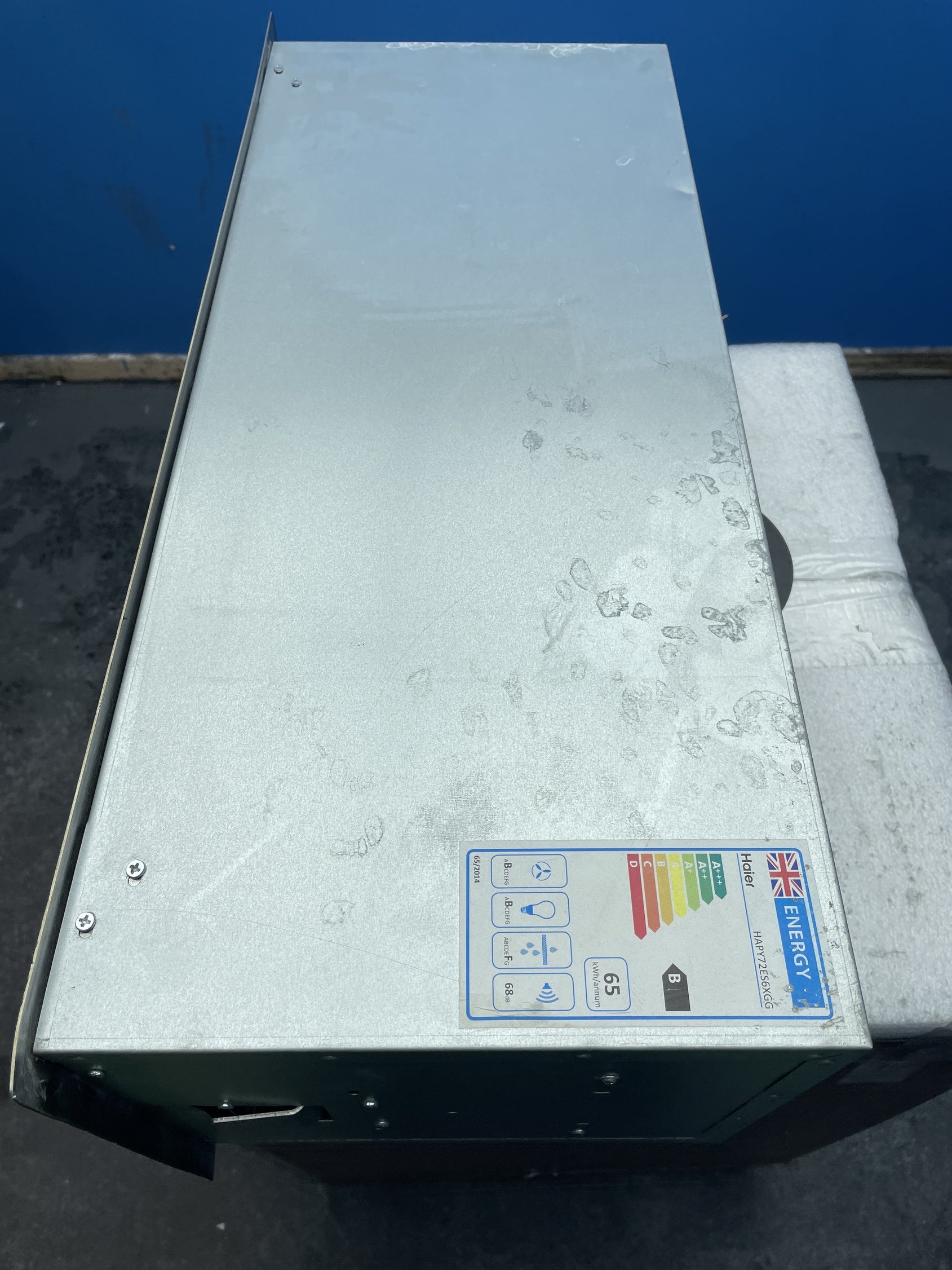 #GRC-154-006 - Haier HAPY72ES6XGG 72cm Stainless Steel Canopy Cooker Hood