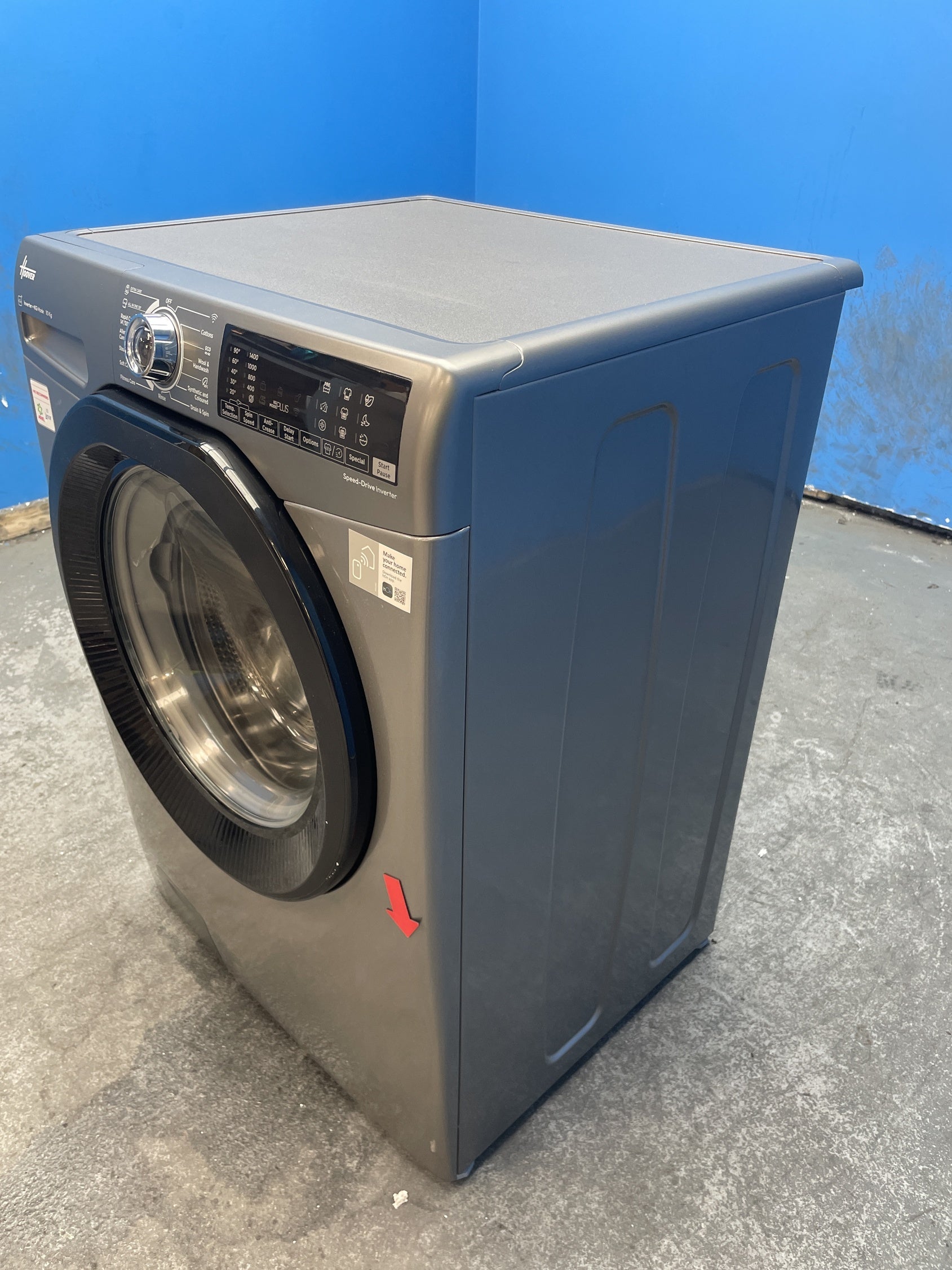 #GRC-158-536 - Hoover H3B13WPS4106TAMBR 10kg 1400 Spin Washing Machine