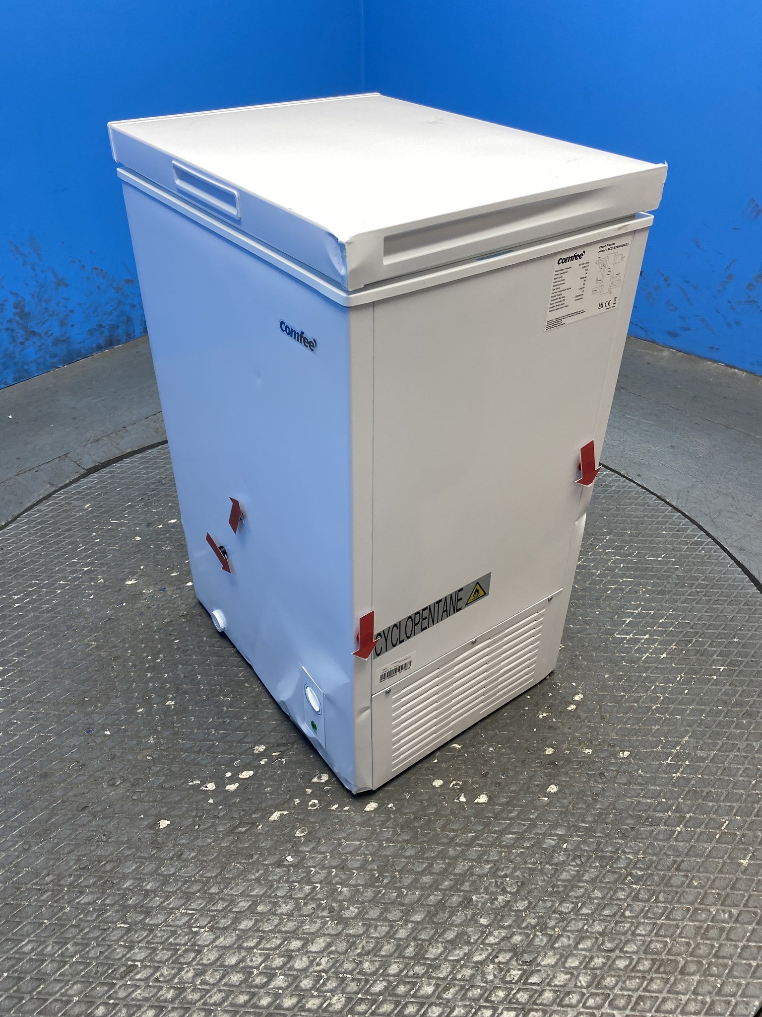 COMFEE RCC102WH2UK(E) 99L Dual Mode & Inverter Chest Freezer