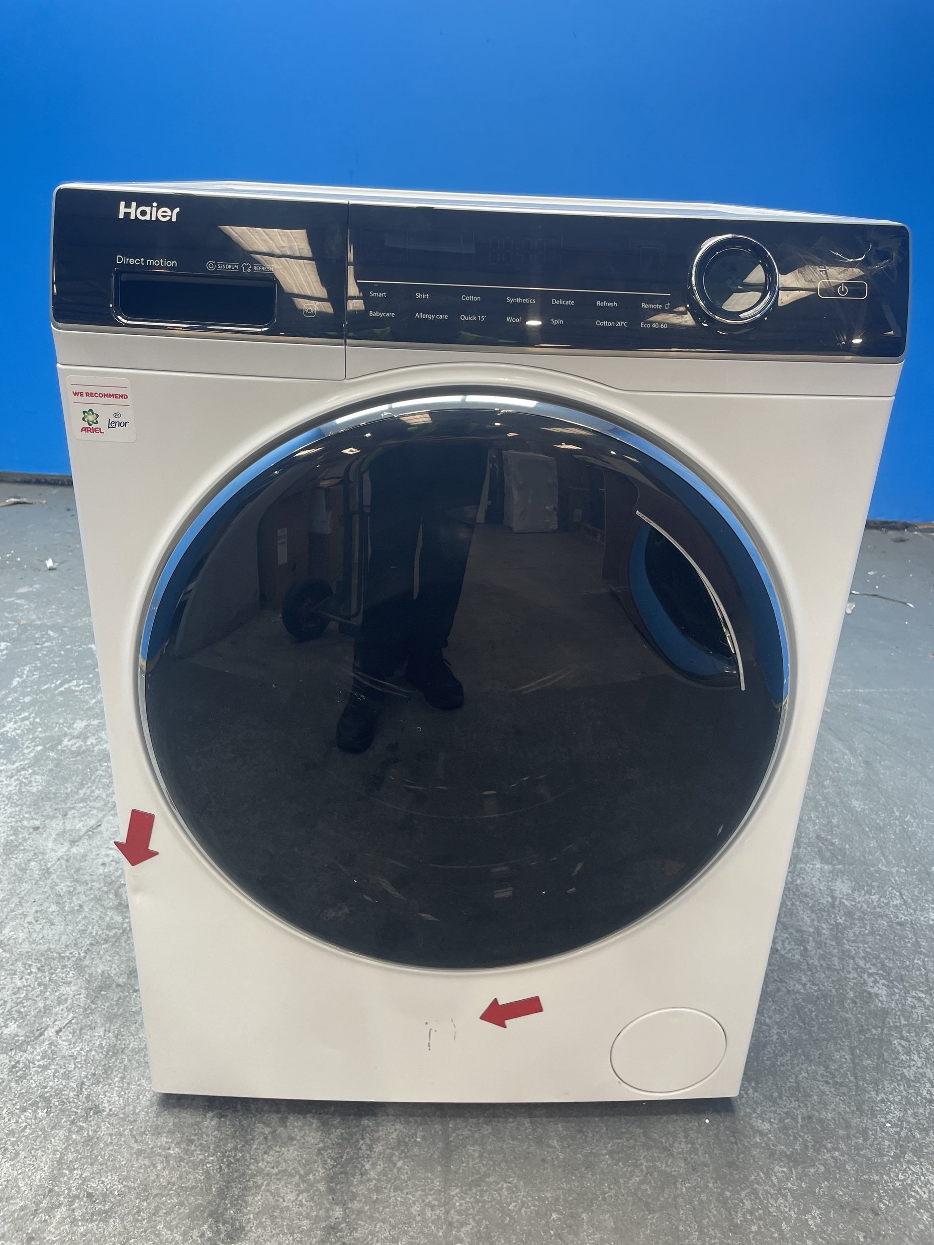 #GRC-159-224 - Haier HW100-BD14979U1 Series 7 Plus 10kg 1400 Spin Washing Machine