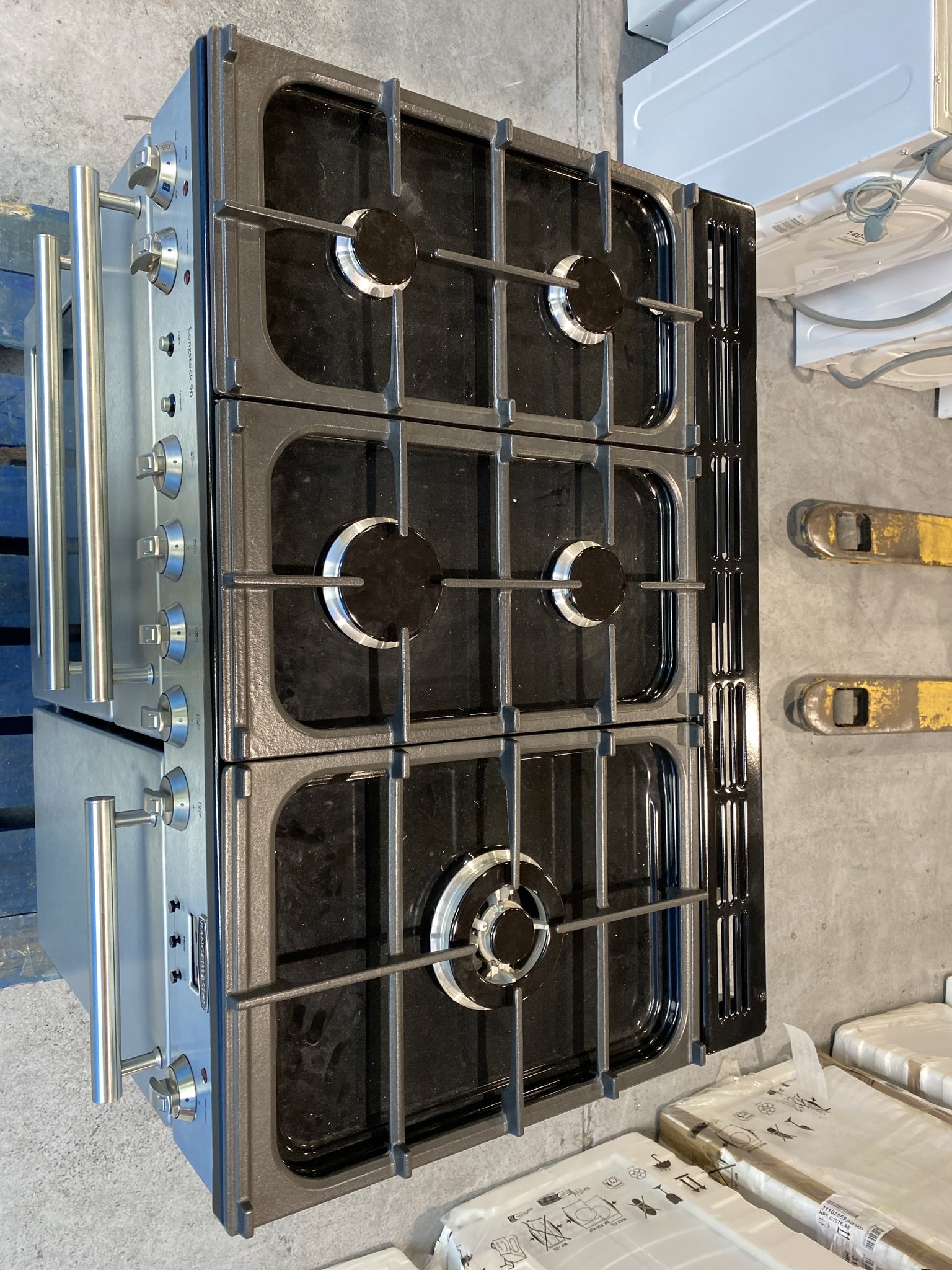 Rangemaster Longstock Deluxe 90cm Dual Fuel Range Cooker