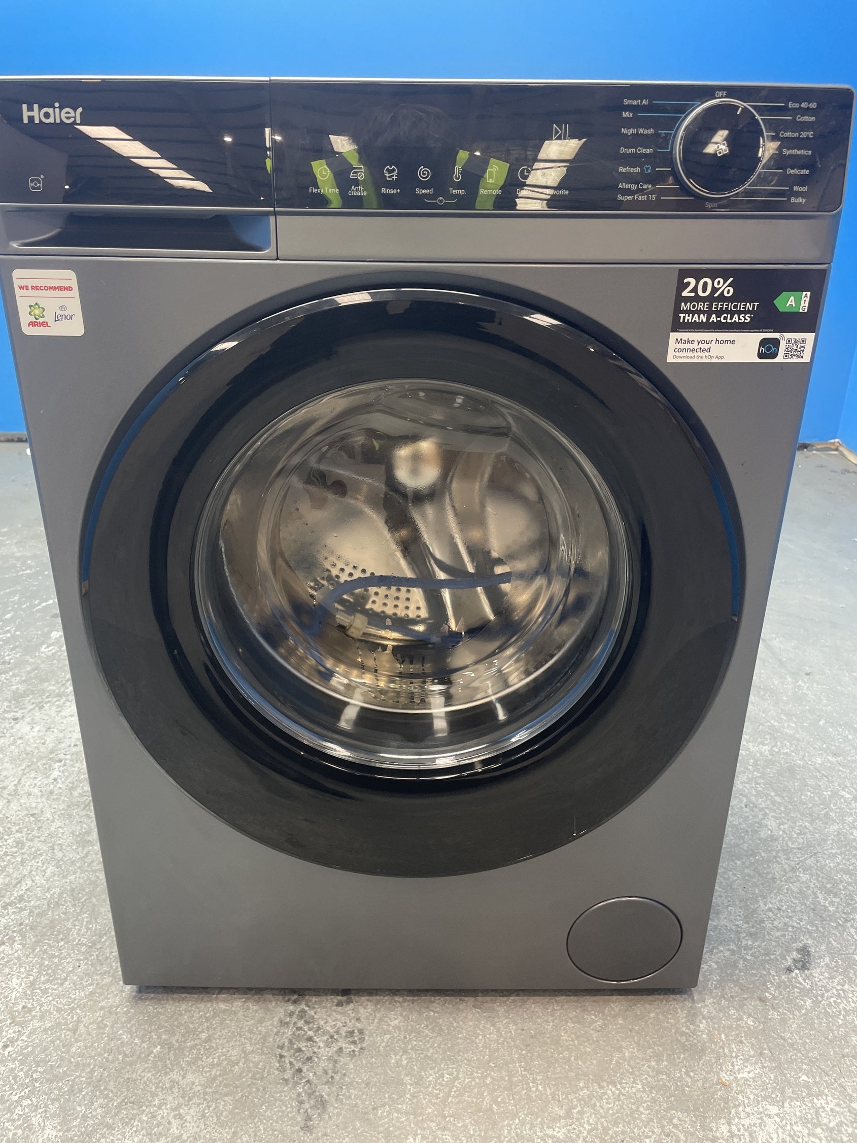 #GRC-157-261 - Haier X Series 5 HW90-BP14357GTU1 9kg 1400rpm Washing Machine