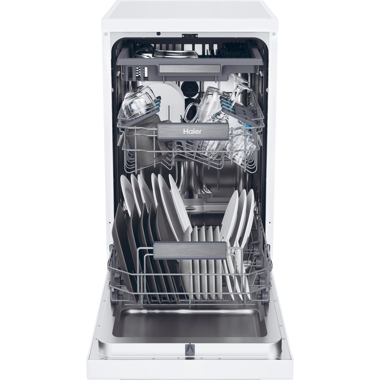 Haier XF1C3TB1FW I-Pro Shine Series 5 Slimline 10 Place Dishwasher – Renew 2 U