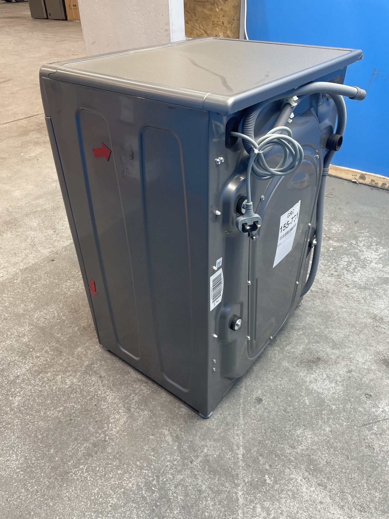 #GRC-155-731 - Hoover H3WPS496TMRR6 9kg 1400 Spin Washing Machine