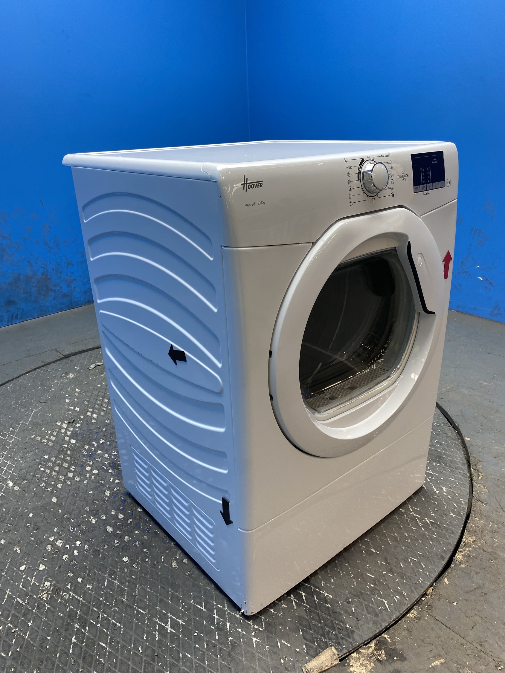 #GRC-156-126 - Hoover HLE V10DG-80 10kg Vented Tumble Dryer