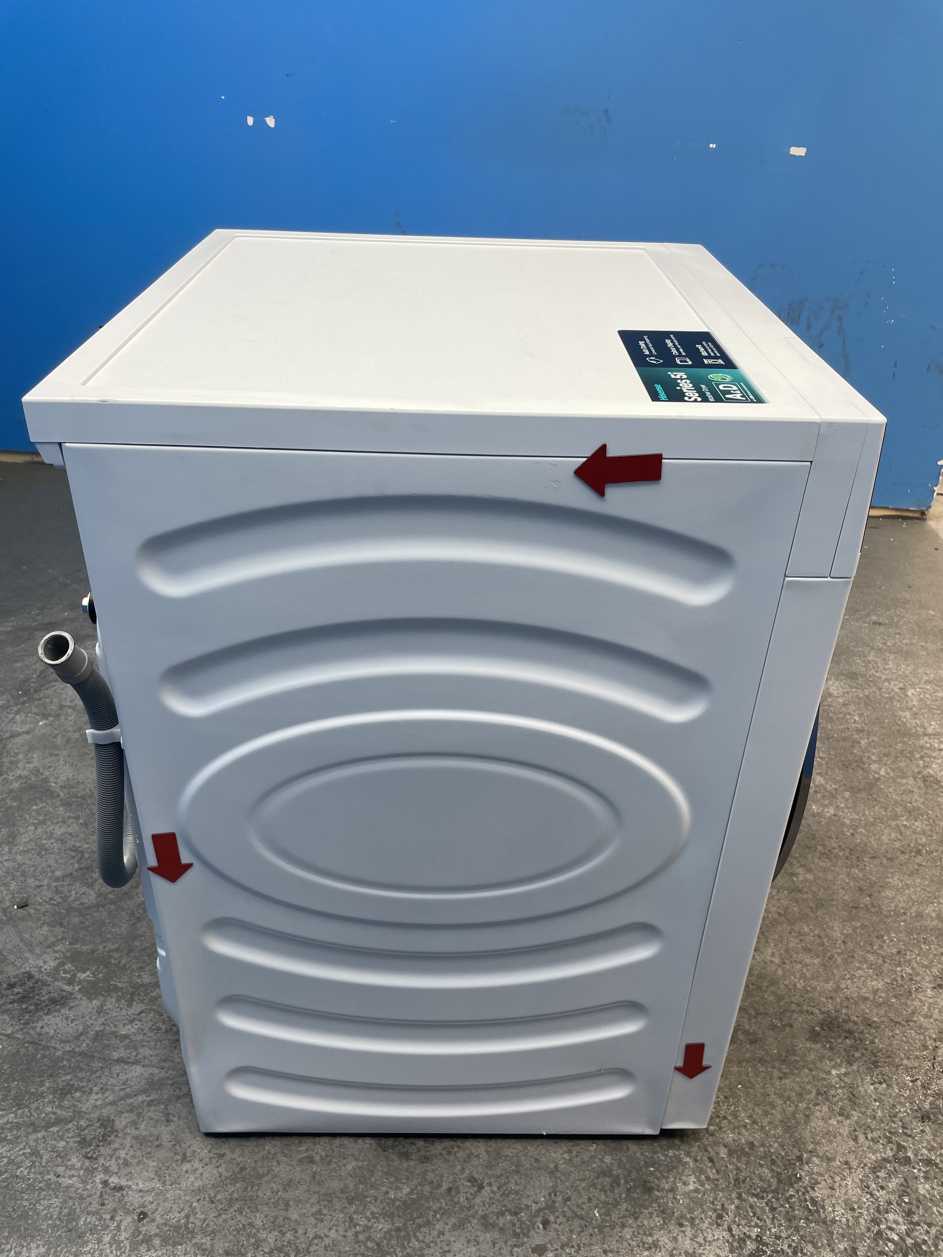 #GRC-159-655 - Hisense WD5I1245BWR 5i Series 12/8kg 1400rpm Washer Dryer
