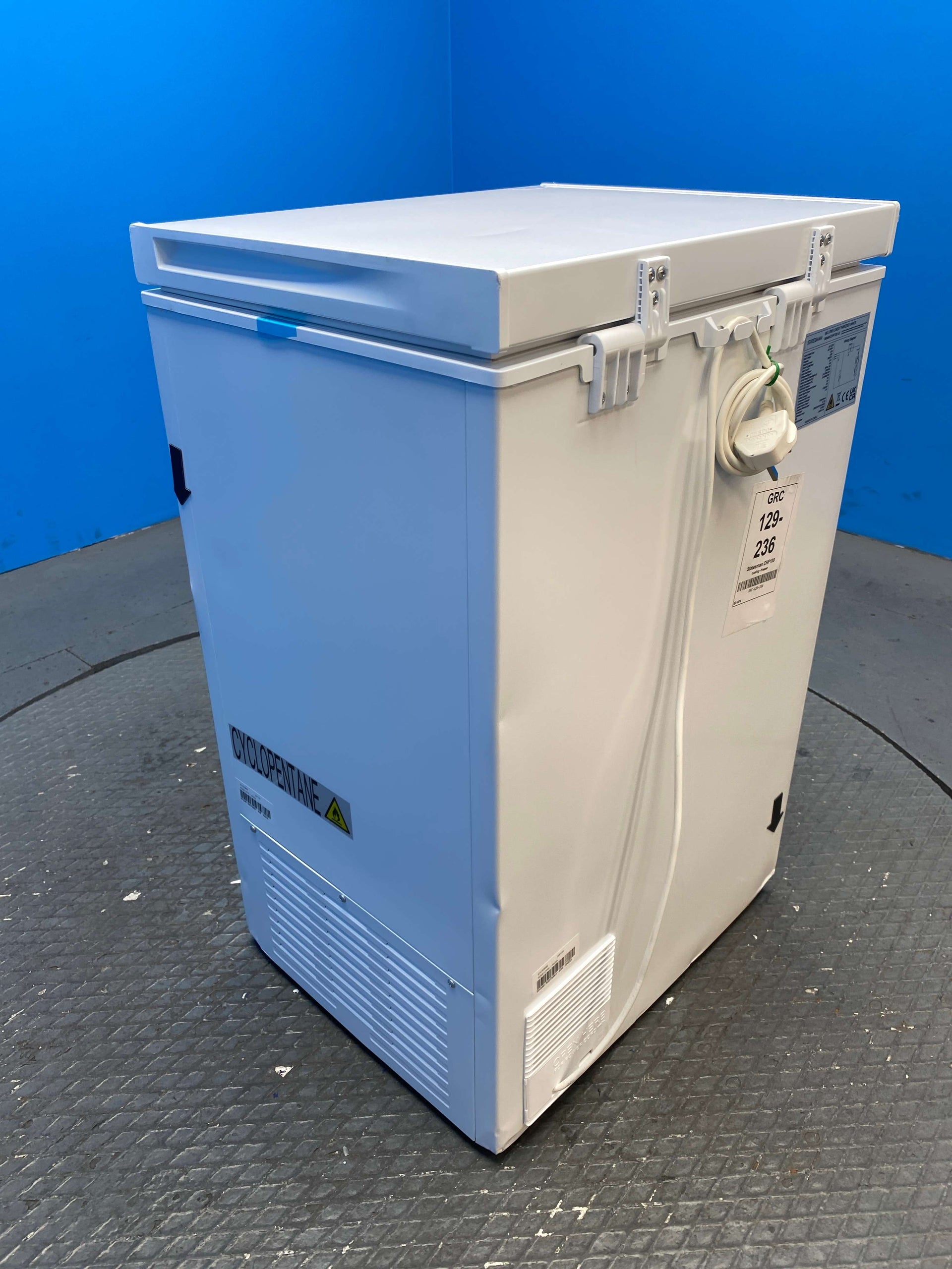 Statesman CHF100 99 Litre Compact Chest Freezer