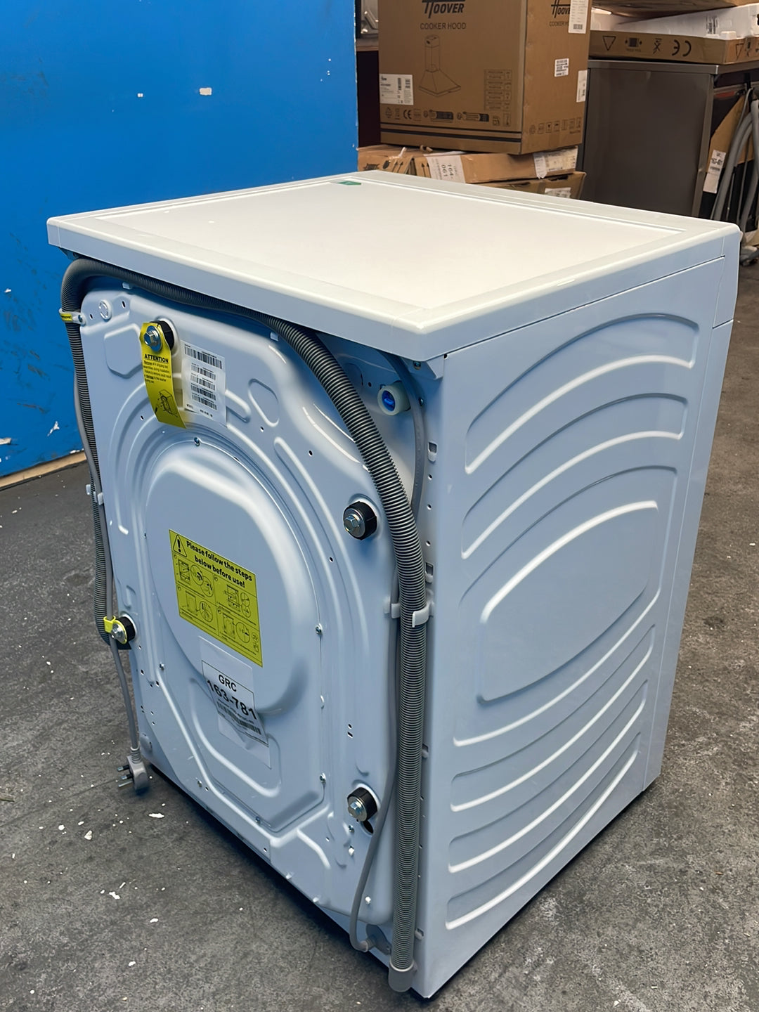 #GRC-163-781 - Hoover 9kg 1400rpm Washing Machine – Steam Cycle & ProActive Wash, White
