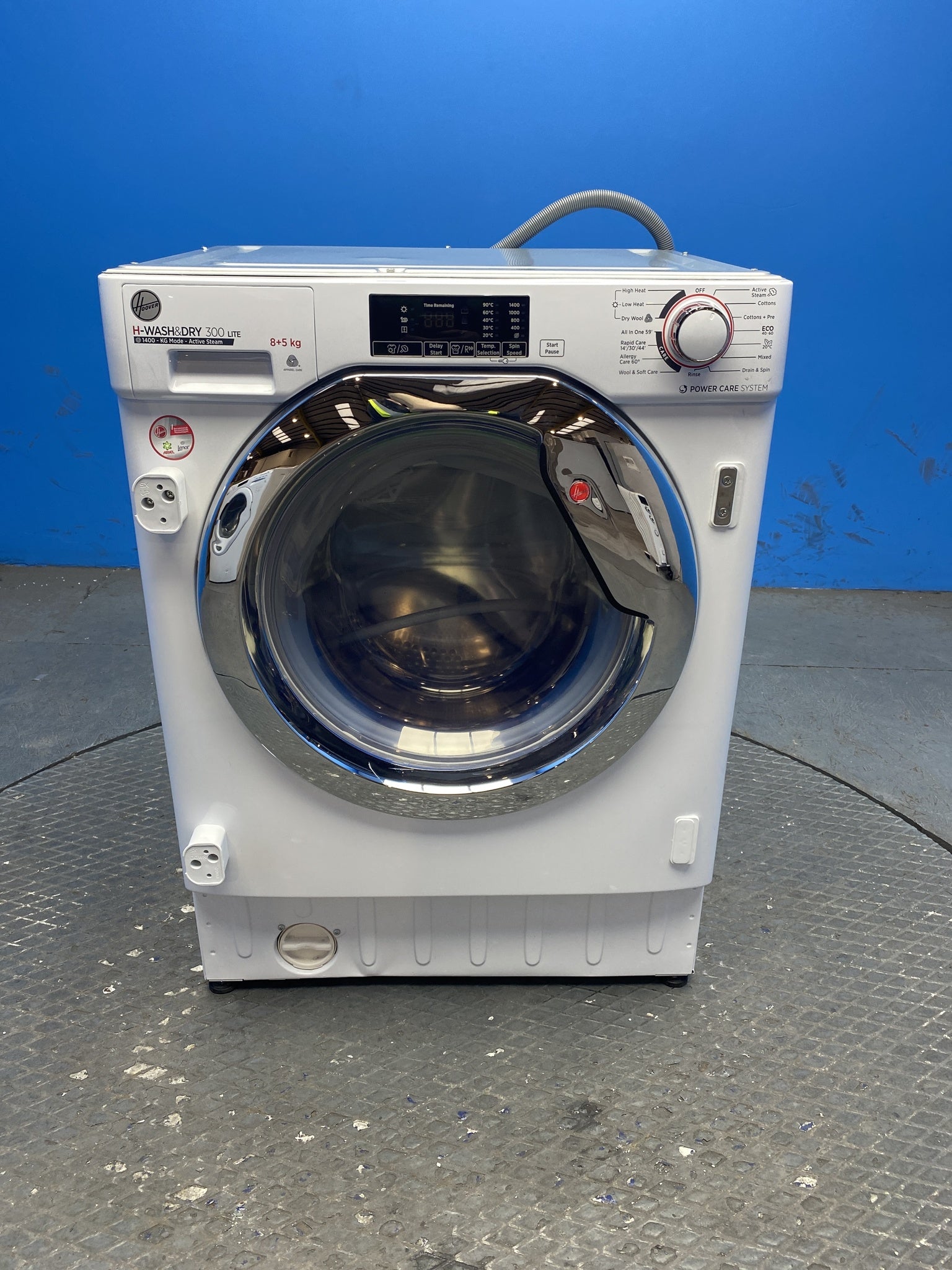 Hoover HBDS485D1ACE Integrated 8 / 5 kg 1400 Spin Washer Dryer