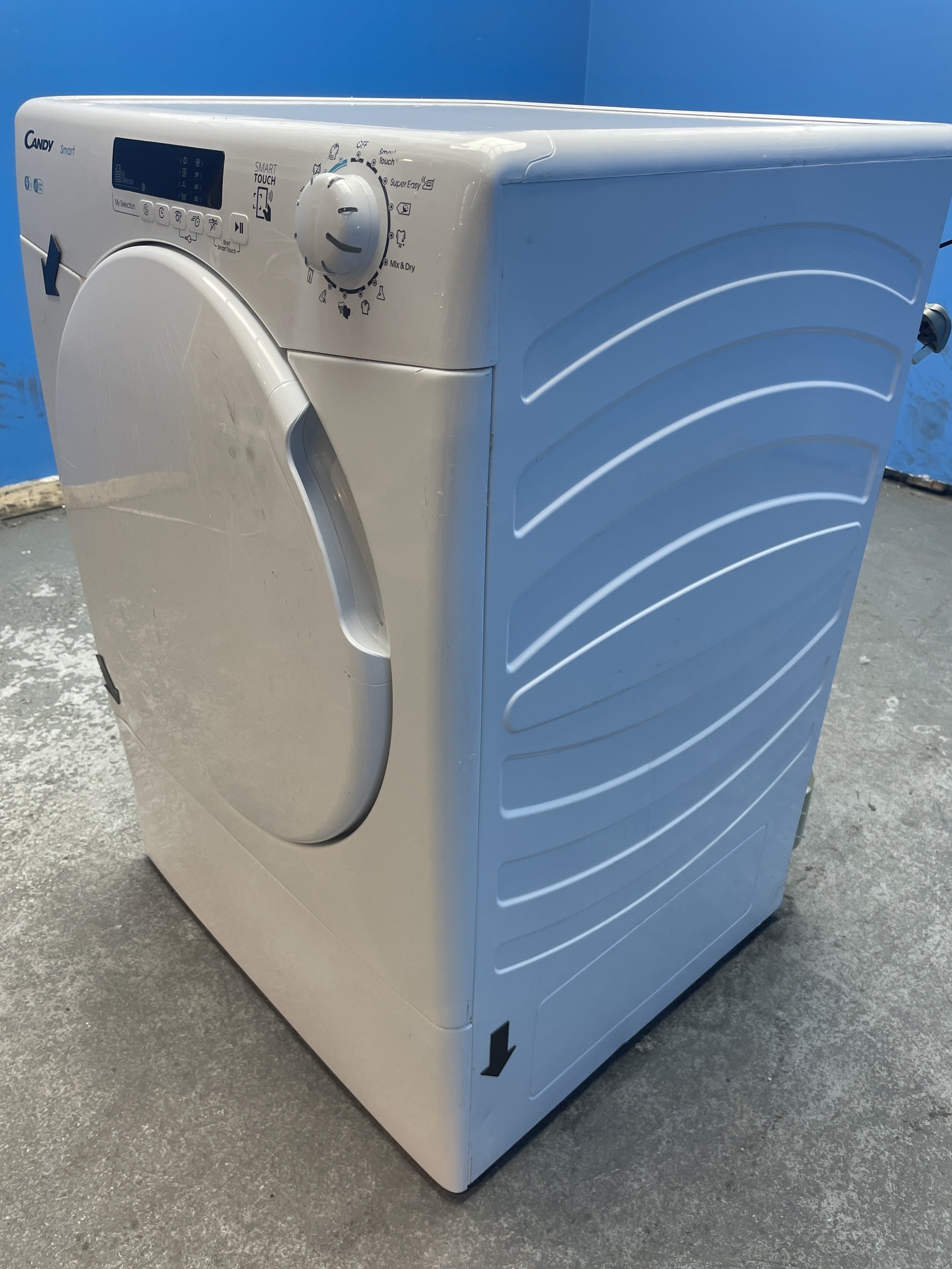 #GRC-156-121 - Candy CSE V9DF-80 9kg Vented Smart Tumble Dryer