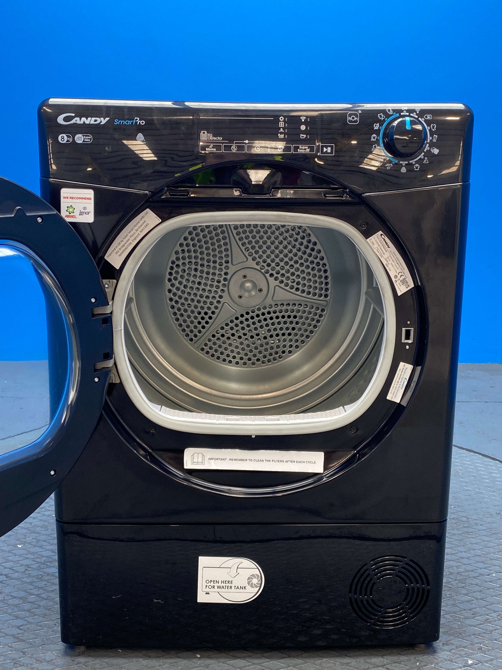 Candy CSOEC8TBGB 8kg Condenser Tumble Dryer