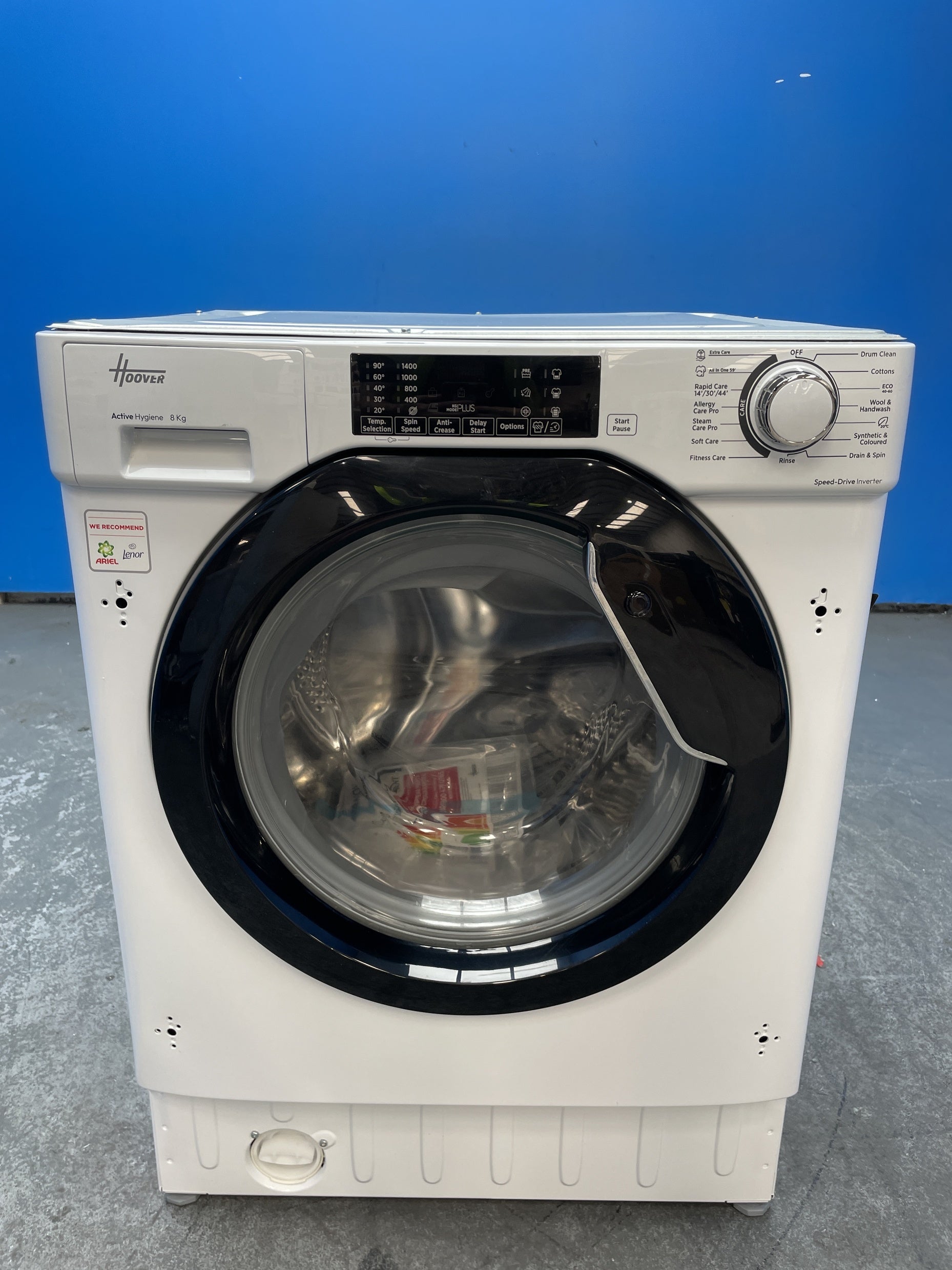 #GRC-160-715 - Hoover H-WASH 300 Pro HBWS 484DMBW5-80 8kg 1400rpm Integrated Washing Machine