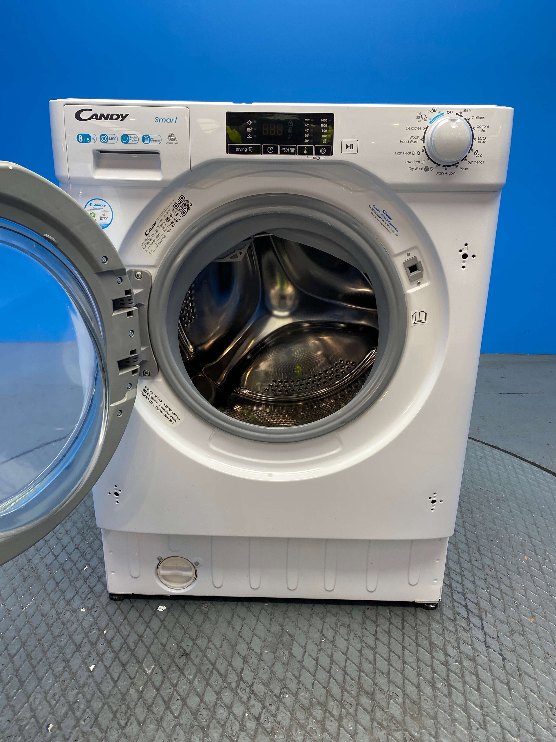 Candy CBD485D1E Built-in 8kg / 5kg 1400 Spin Washer Dryer
