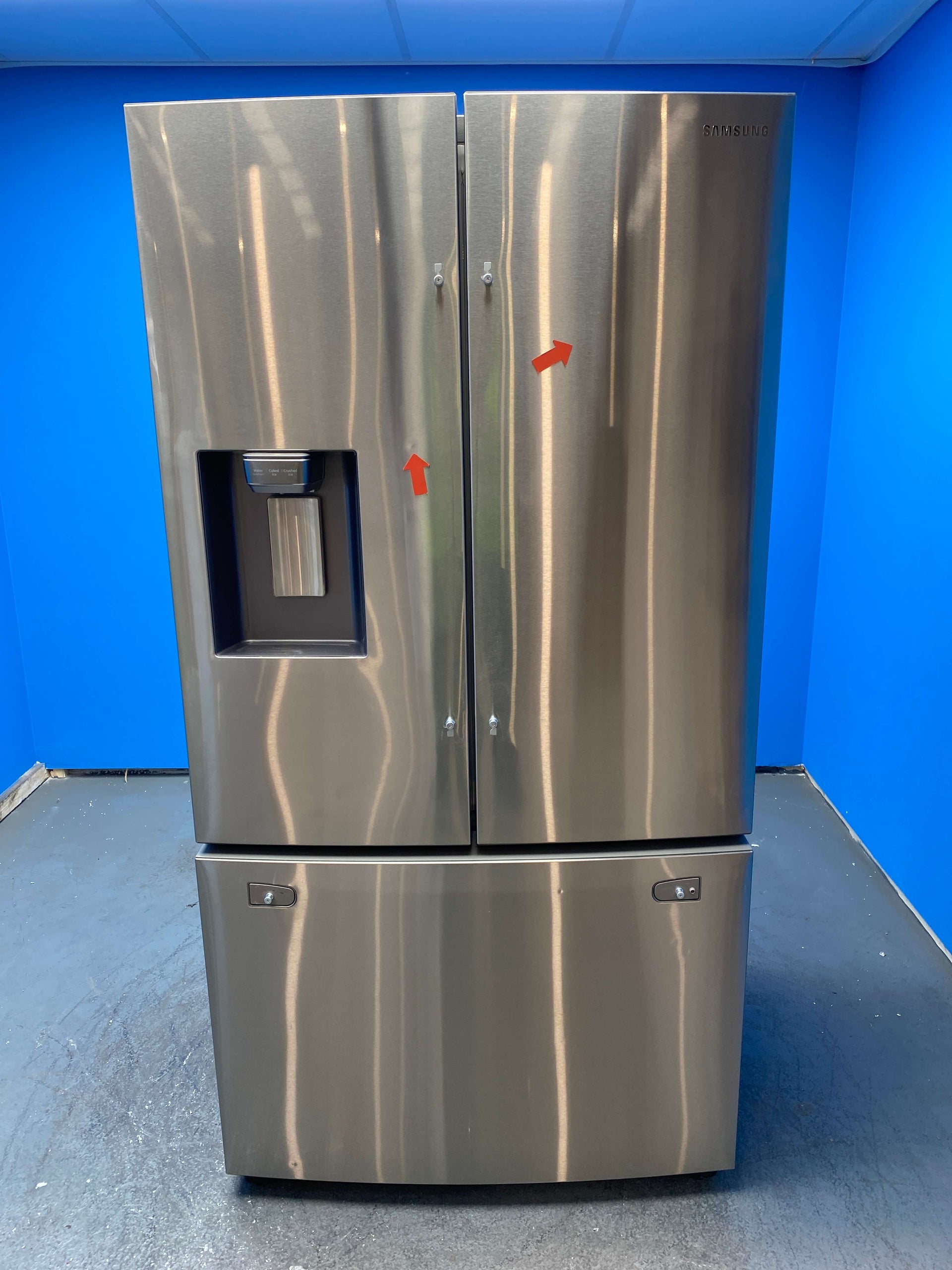 Samsung RF23R62E3SR/EU French Style Fridge Freezer with Twin Cooling Plus