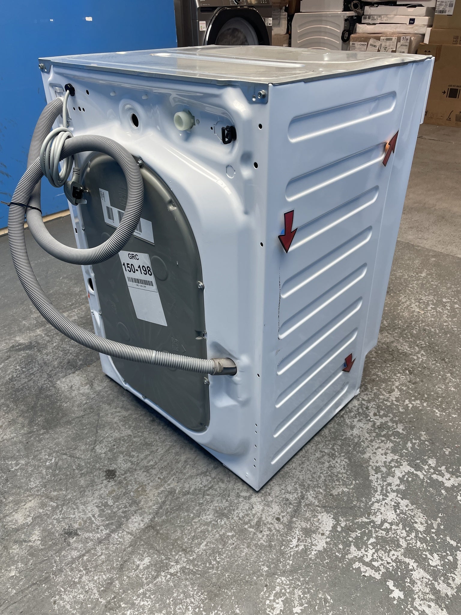 #GRC-150-198 - AEG ProSteam LF7C8636BI 8kg 1600rpm Integrated Washing Machine