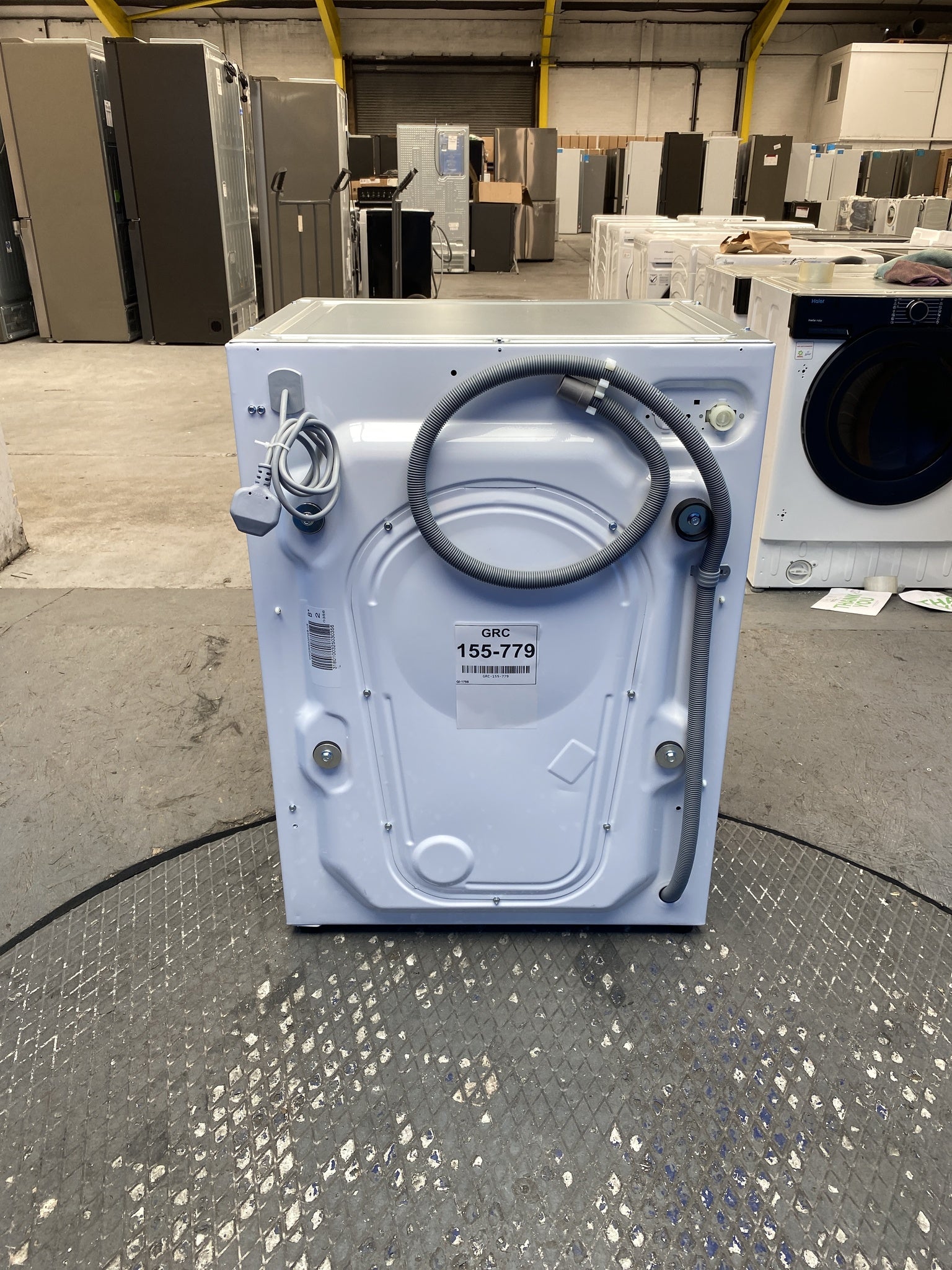 #GRC-155-779 - Haier HWQ90B416FWB Series 4 Integrated 9kg 1600 Spin Washing Machine
