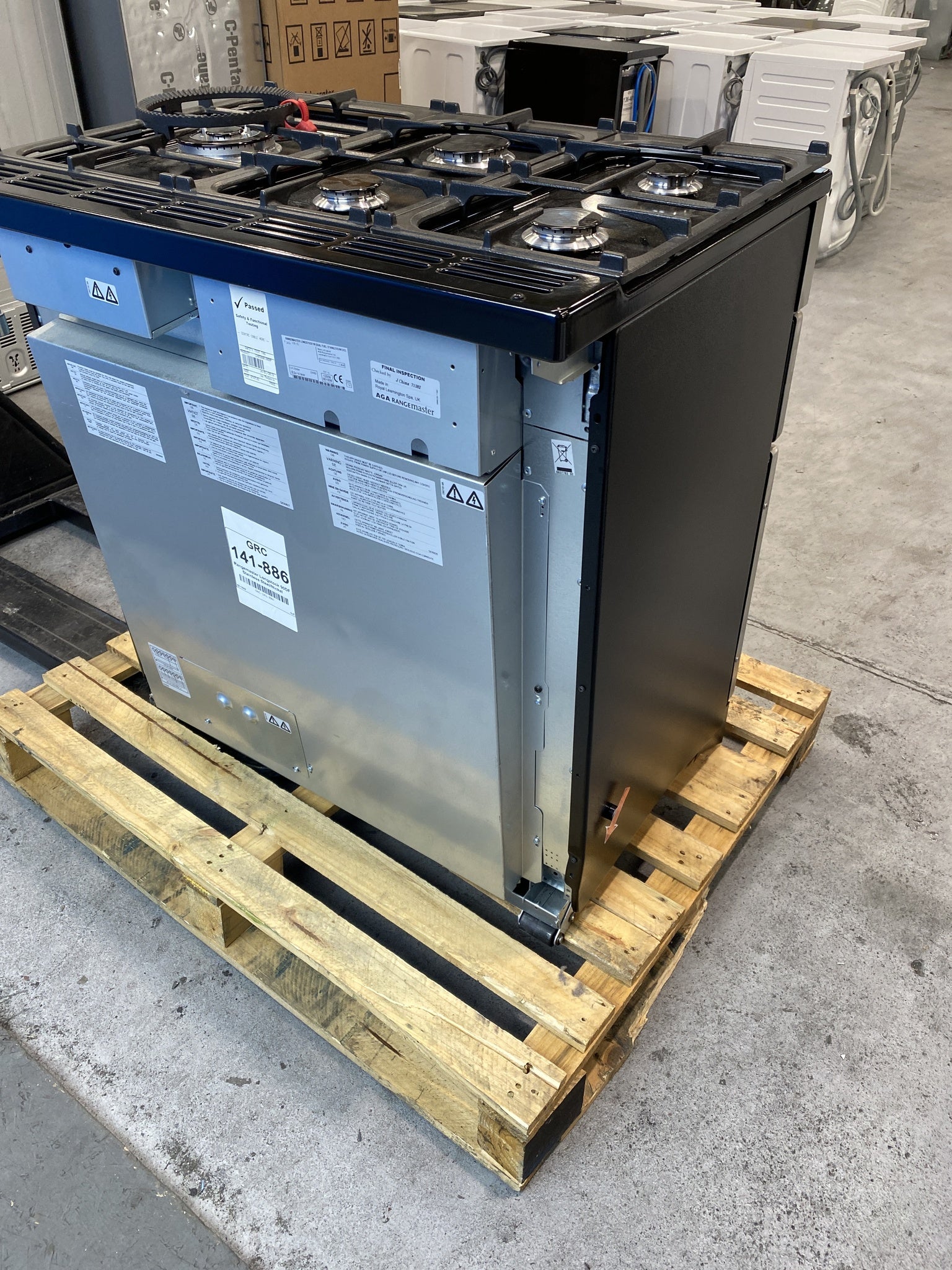 Rangemaster KCH90DFFSS/C Kitchener 90 Dual Fuel Range Cooker