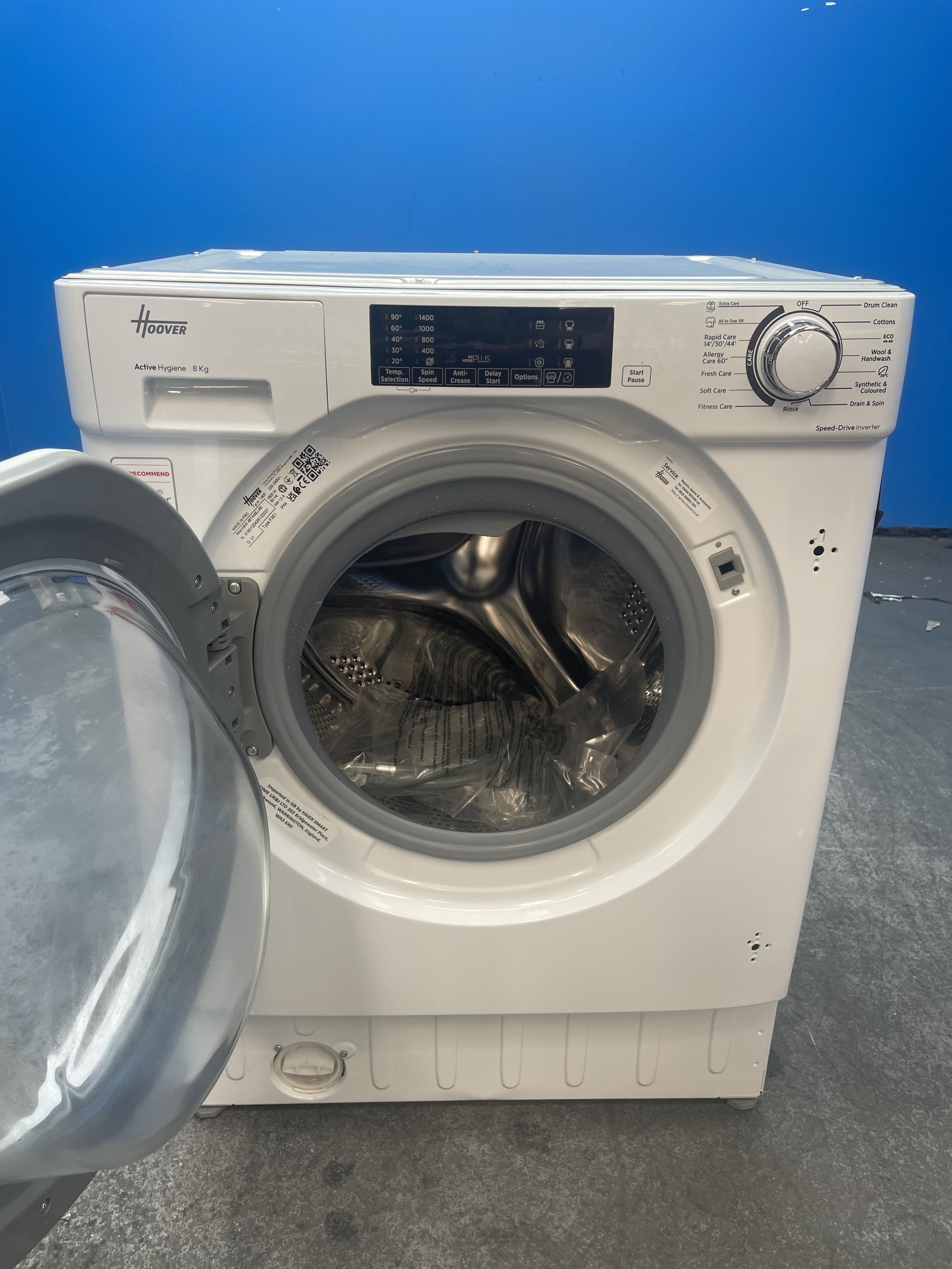 #GRC-159-271 - Hoover HBW 48TAMEJ-80 8kg 1400rpm Integrated Washing Machine