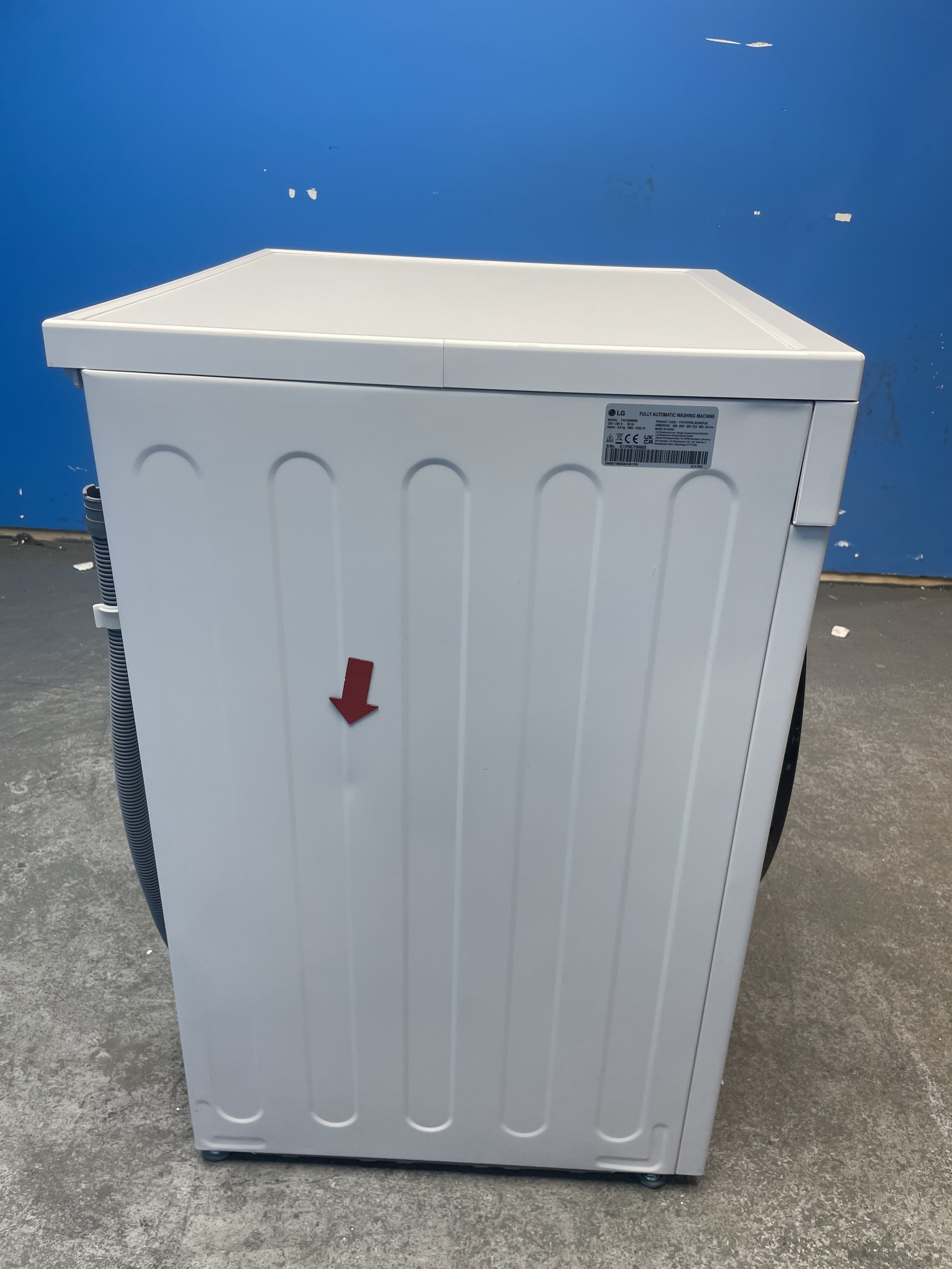 #GRC-159-931 - LG F4X1009NWK 9kg 1400 Spin Washing Machine with Steam