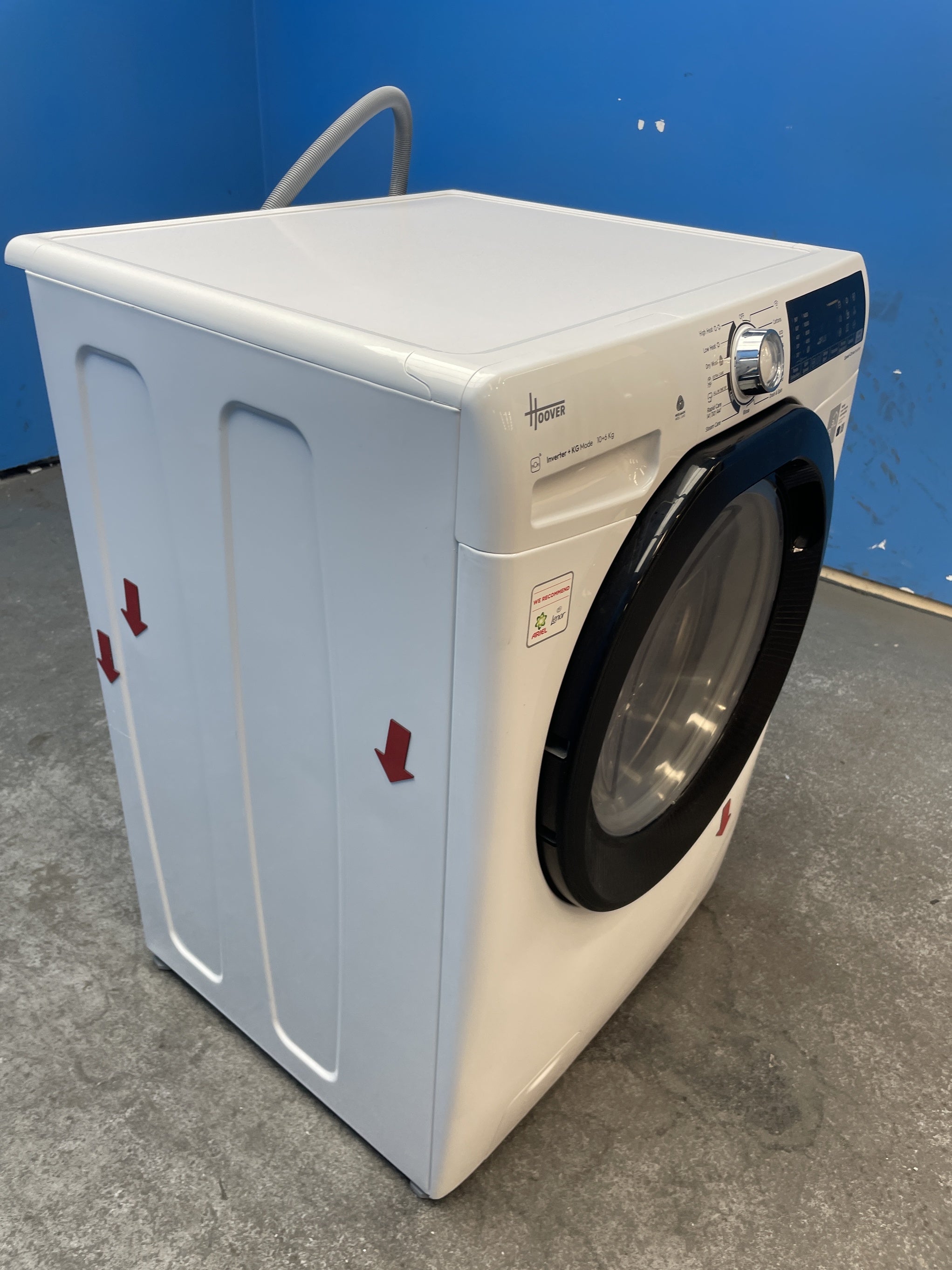 #GRC-160-002 - Hoover H-WASH 350 H3DPS41066TAMB80 10/6kg 1400rpm Washer Dryer