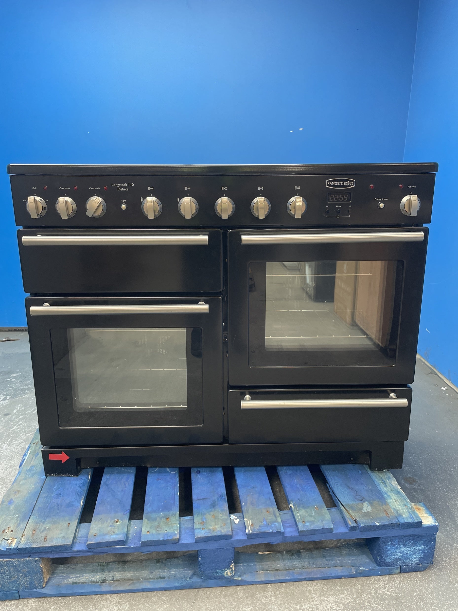 #GRC-159-110 - Rangemaster Longstock Deluxe LSDLO110EIPGBL/NI1 110cm Induction Range Cooker