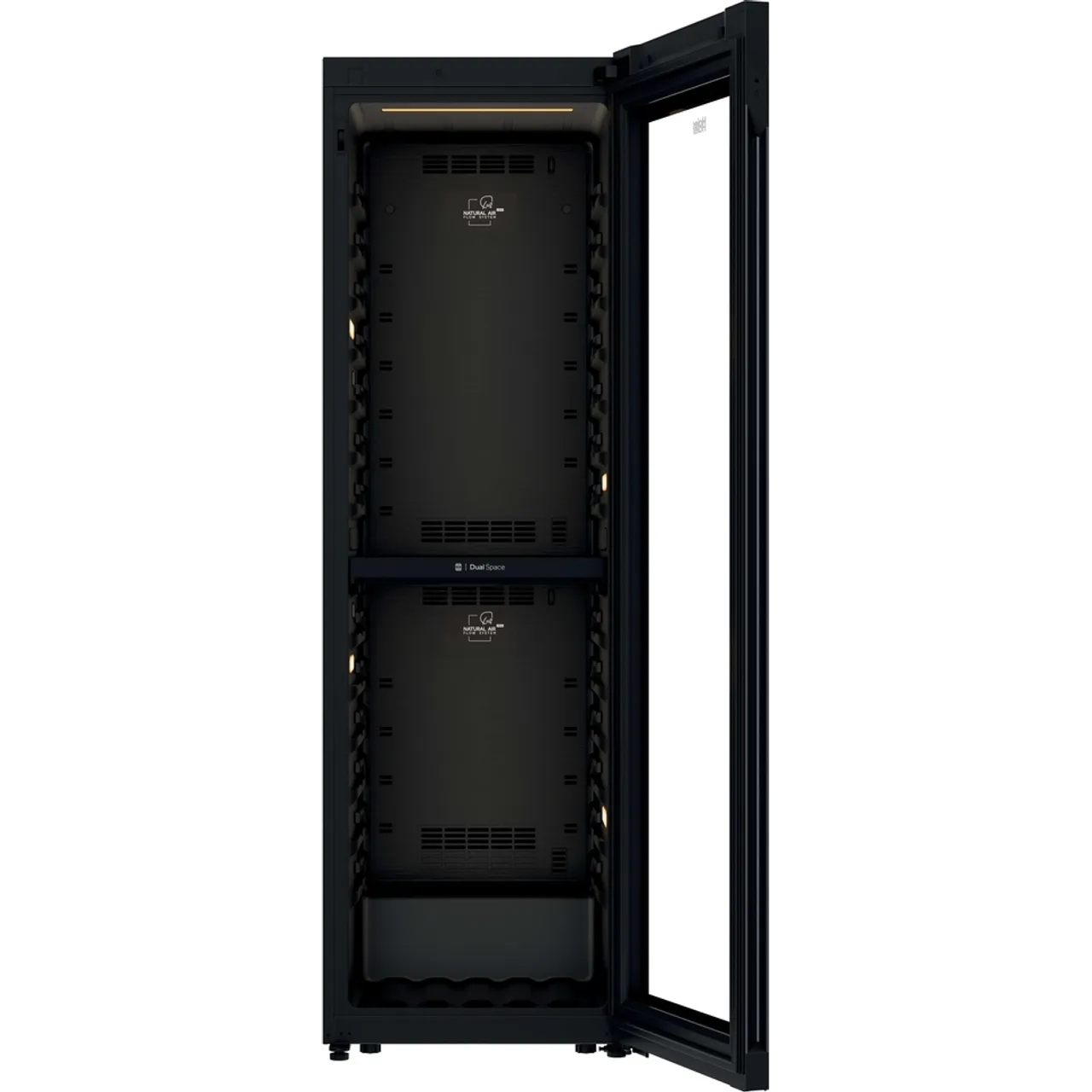 Haier HWS201 GDFH1K 201 Bottle Dual Zone Wine Cooler – Renew 2 U